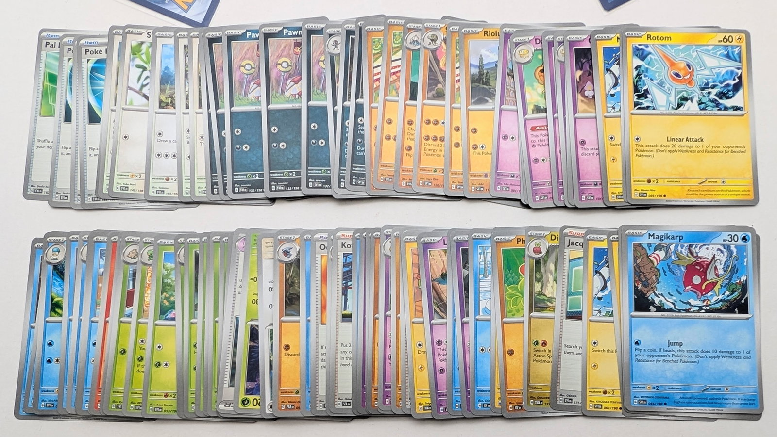 Large Lot of Pokemon Cards - Some in Plastic Sleeves - 2