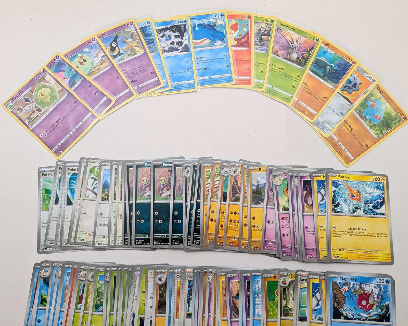 Large Lot of Pokemon Cards - Some in Plastic Sleeves - 3