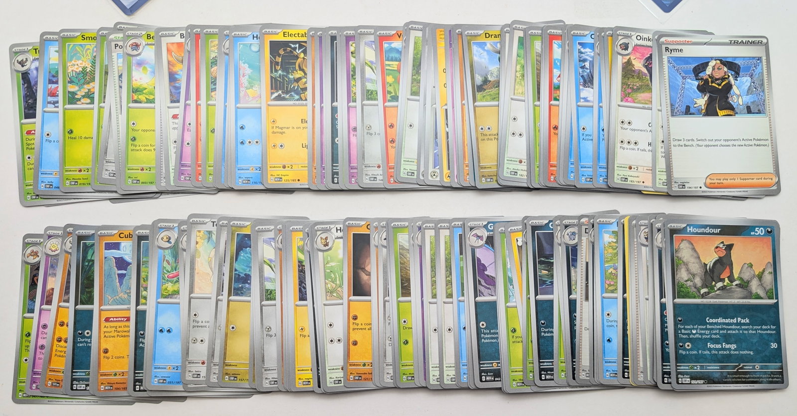 Large Lot of Pokemon Cards - Some in Protectors - 2