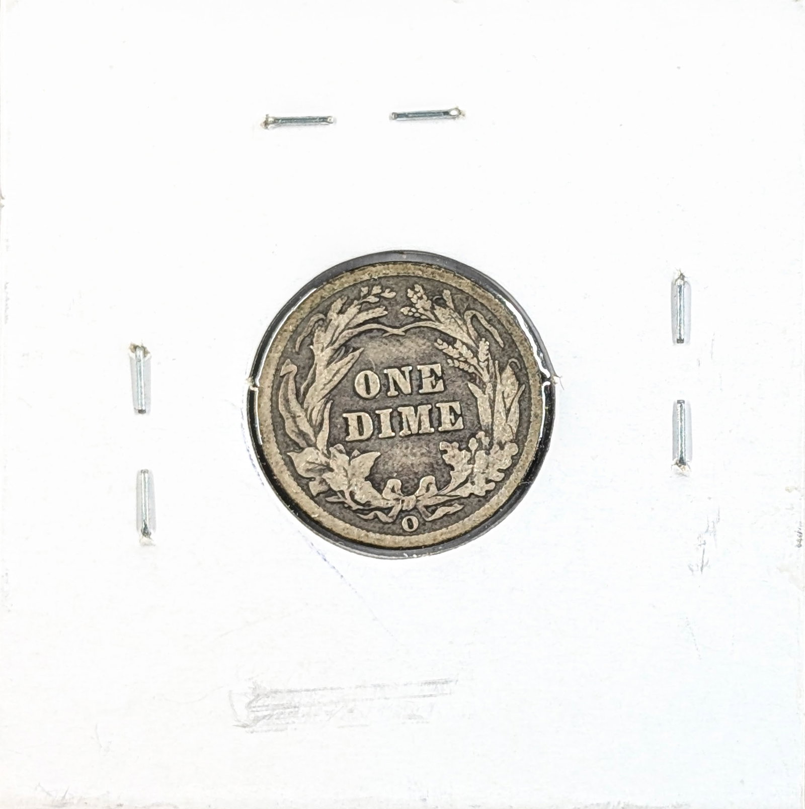 1905-O Silver Barber Dime - 2