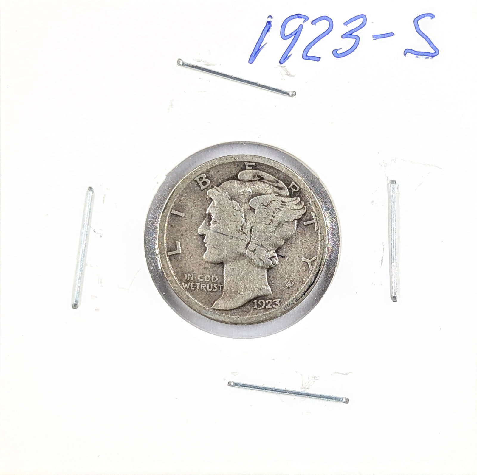 1923-S Silver Mercury Dime (1 of 2)