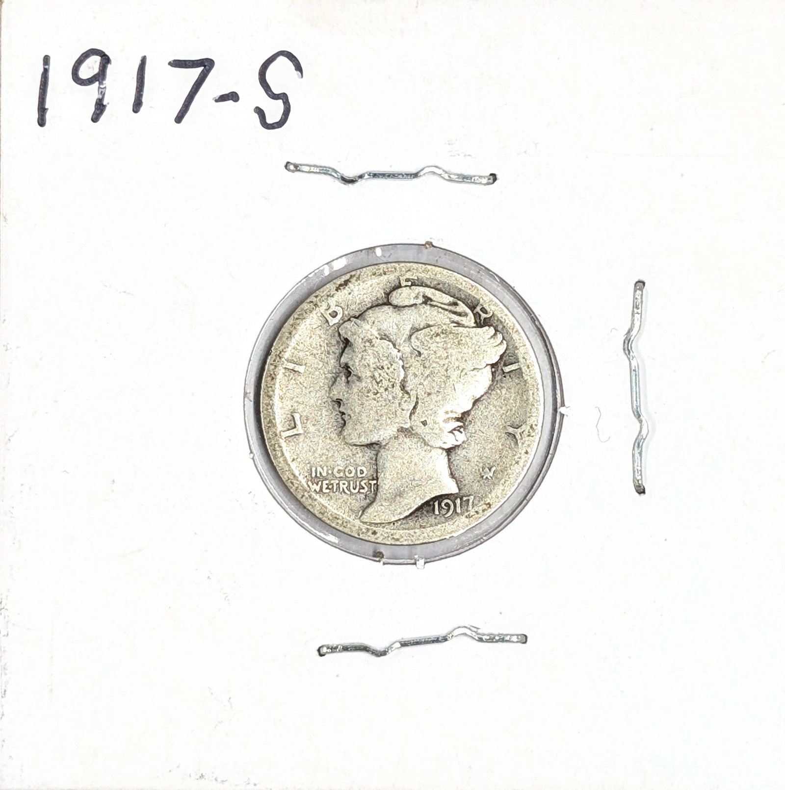 1917-S Silver Mercury Dime (1 of 2)