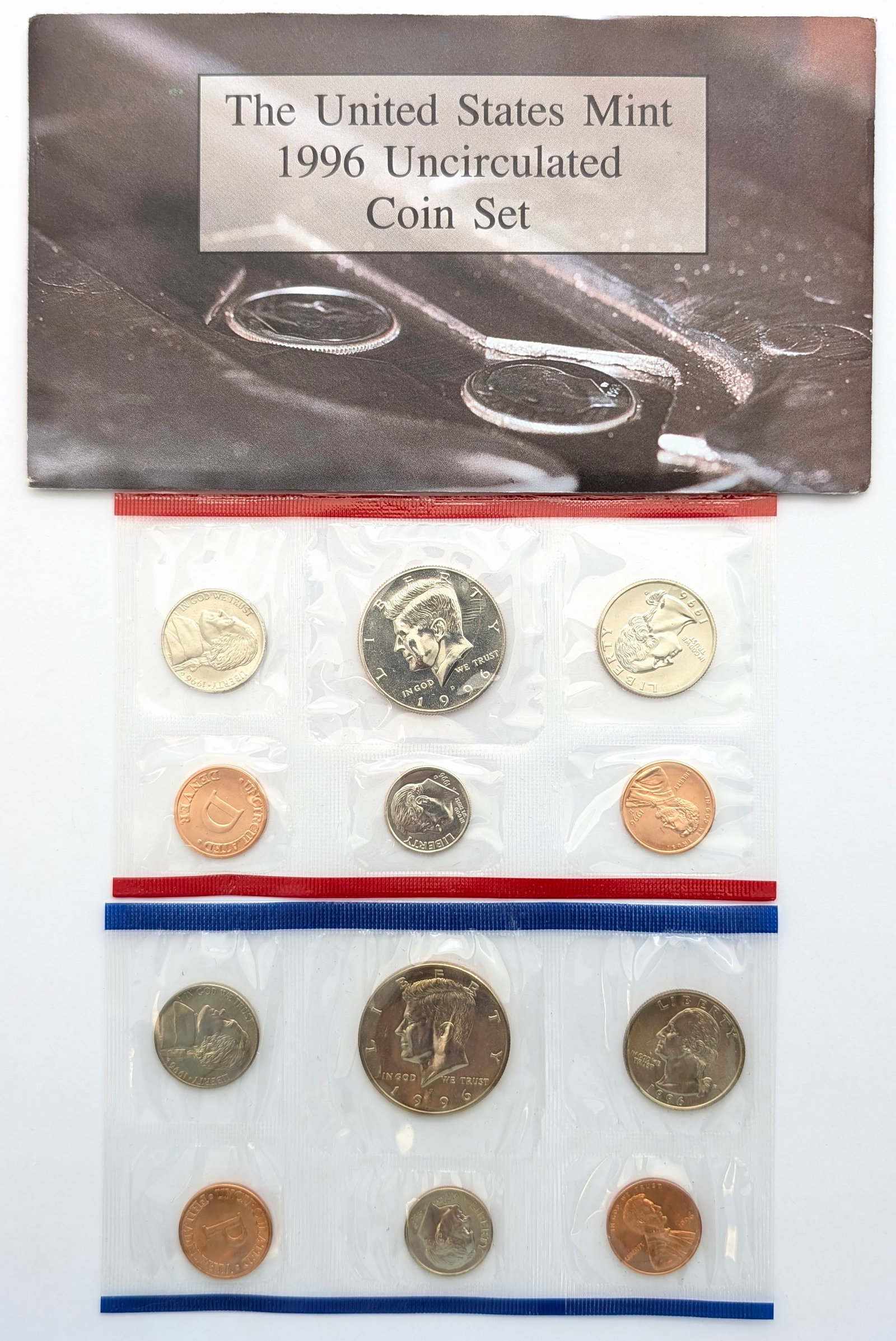 1996 US Mint Uncirculated Coin Set: Coin