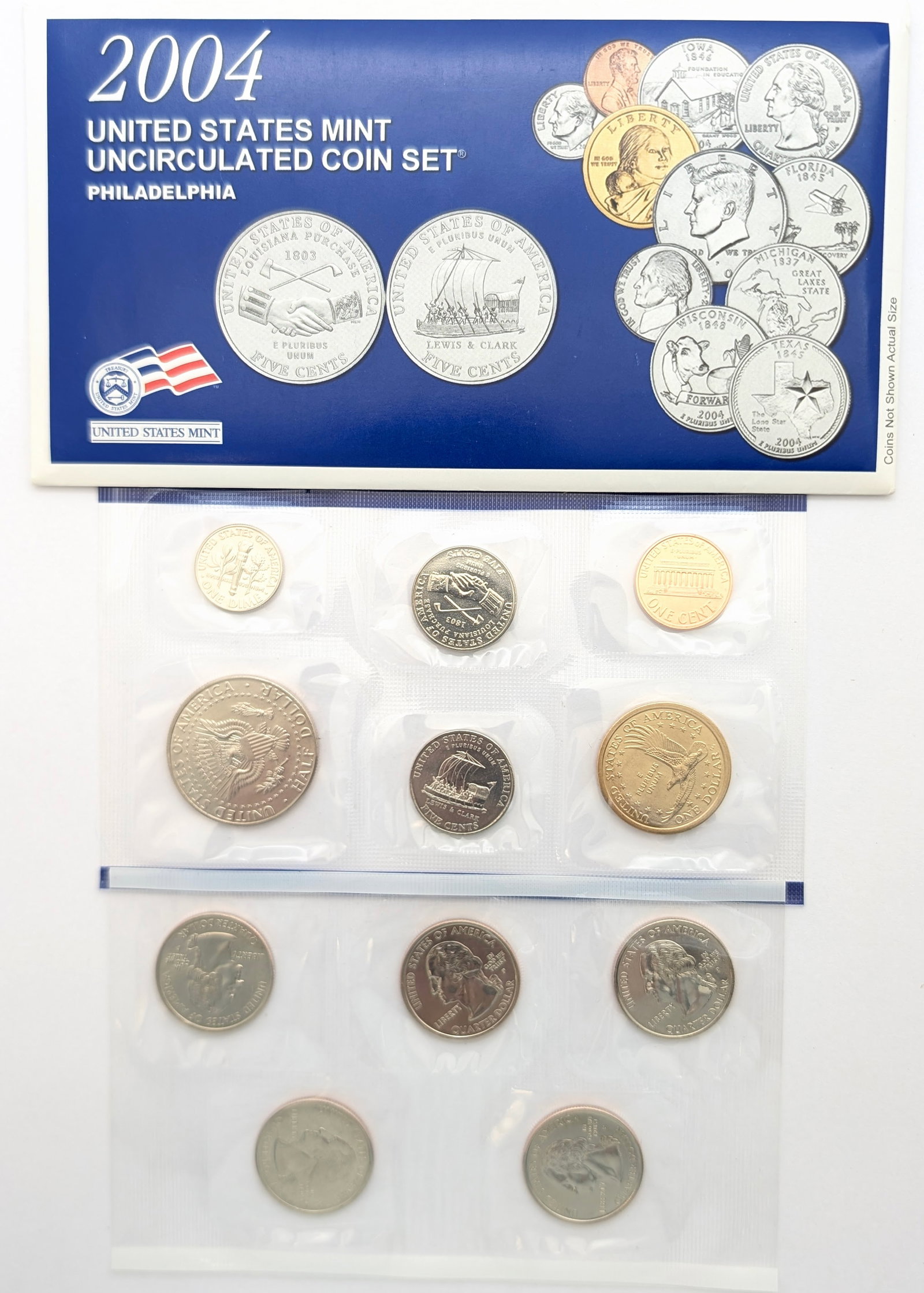 2004-P US Mint Uncirculated Coin Set - 2