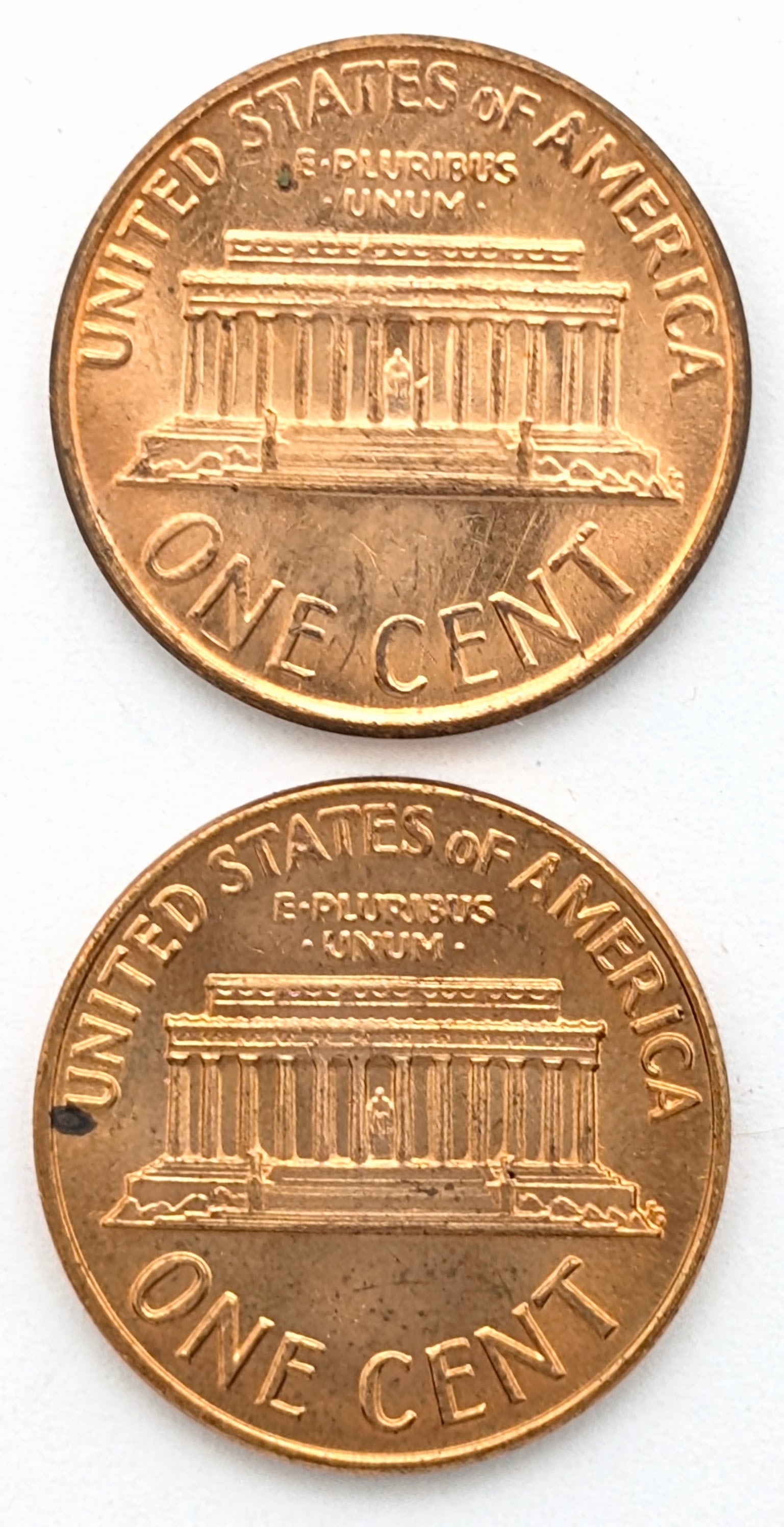 Lot of 2 Tubes of 50 (each) Lincoln Cents - Uncirculated 1970-S & 1972-S - 3
