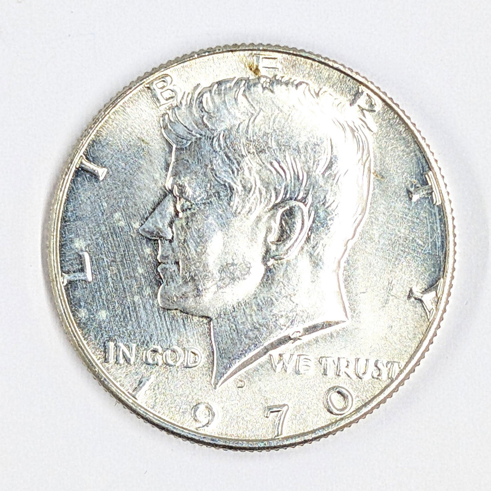 1970-D Silver John F Kennedy Half Dollar - Uncirculated (1 of 2)