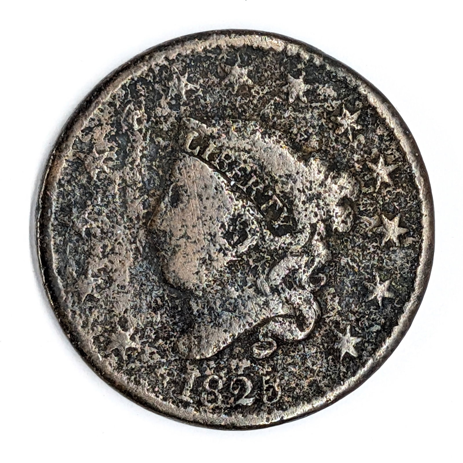 1825 Large Cent (1 of 2)
