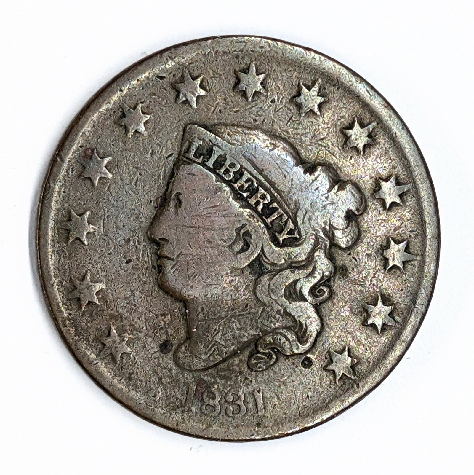 1831 Large Cent (1 of 2)