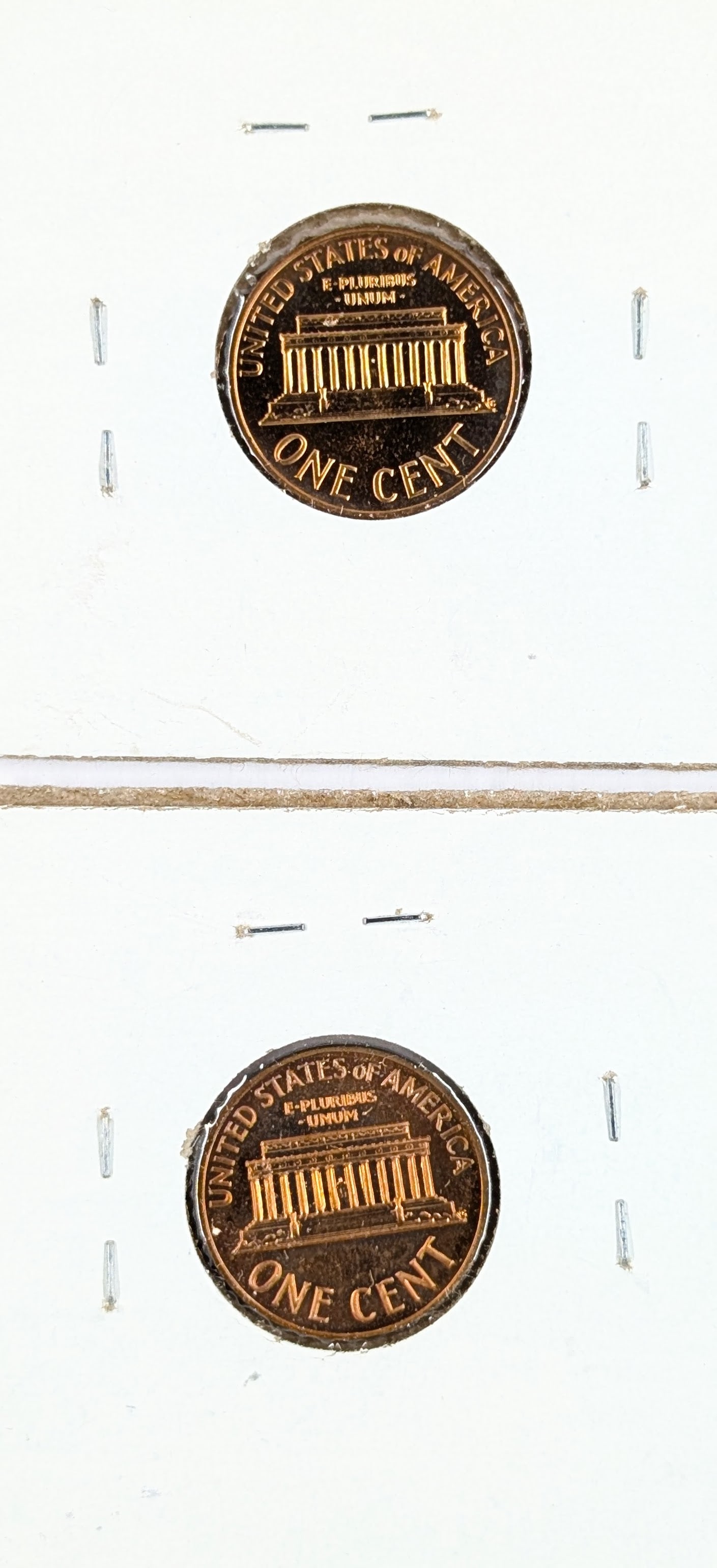 Lot of 2 Proof Lincoln Cents - 1968-S, 1970-S - 2