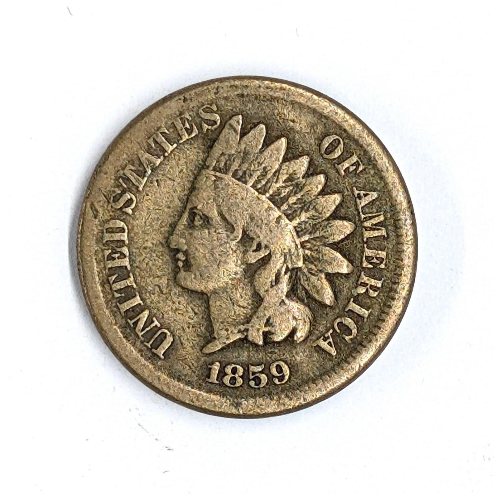 1859 Indian Head Cent - Semi-Key Date (1 of 2)