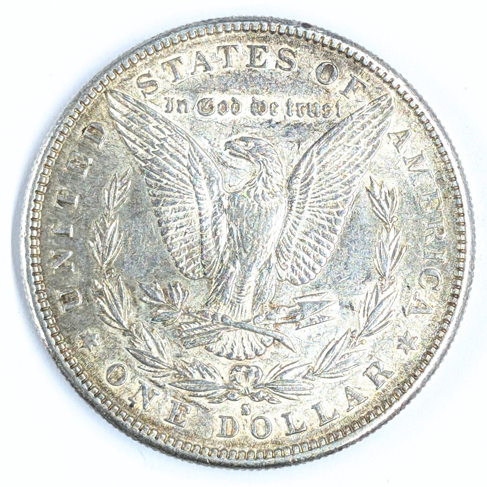 1890-S Morgan Silver Dollar - AU - 2