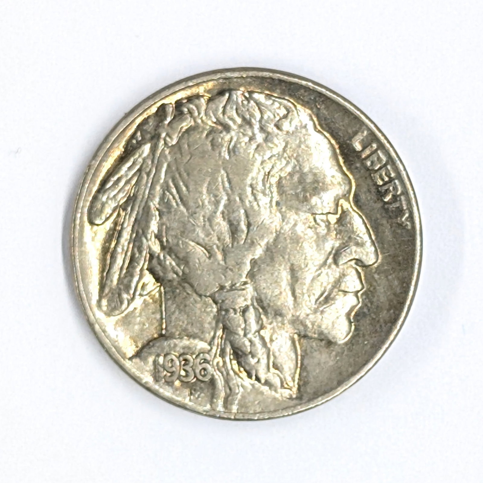 1936 Buffalo Head Nickel - AU (1 of 2)