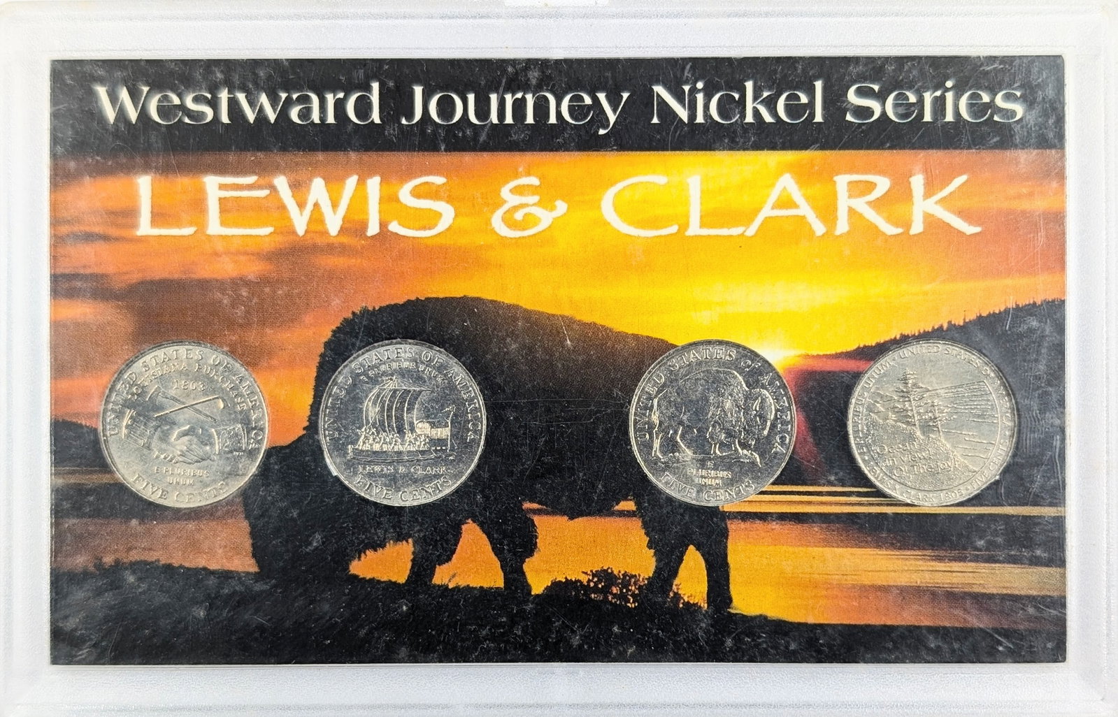 Westward Journey Nickel 4-Coin Series - Lewis & Clark: Coin