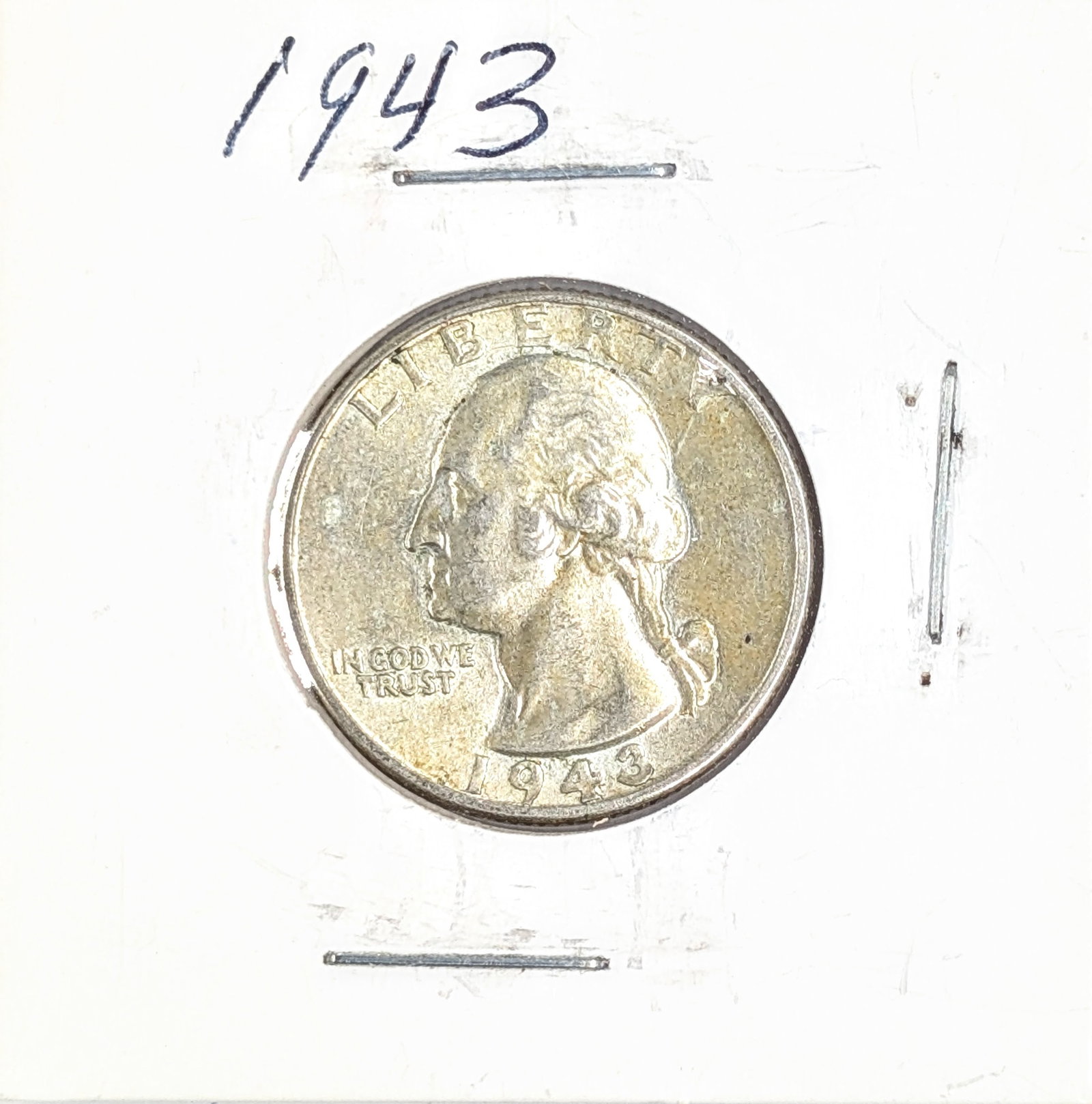 1943 Silver Washington Quarter (1 of 2)
