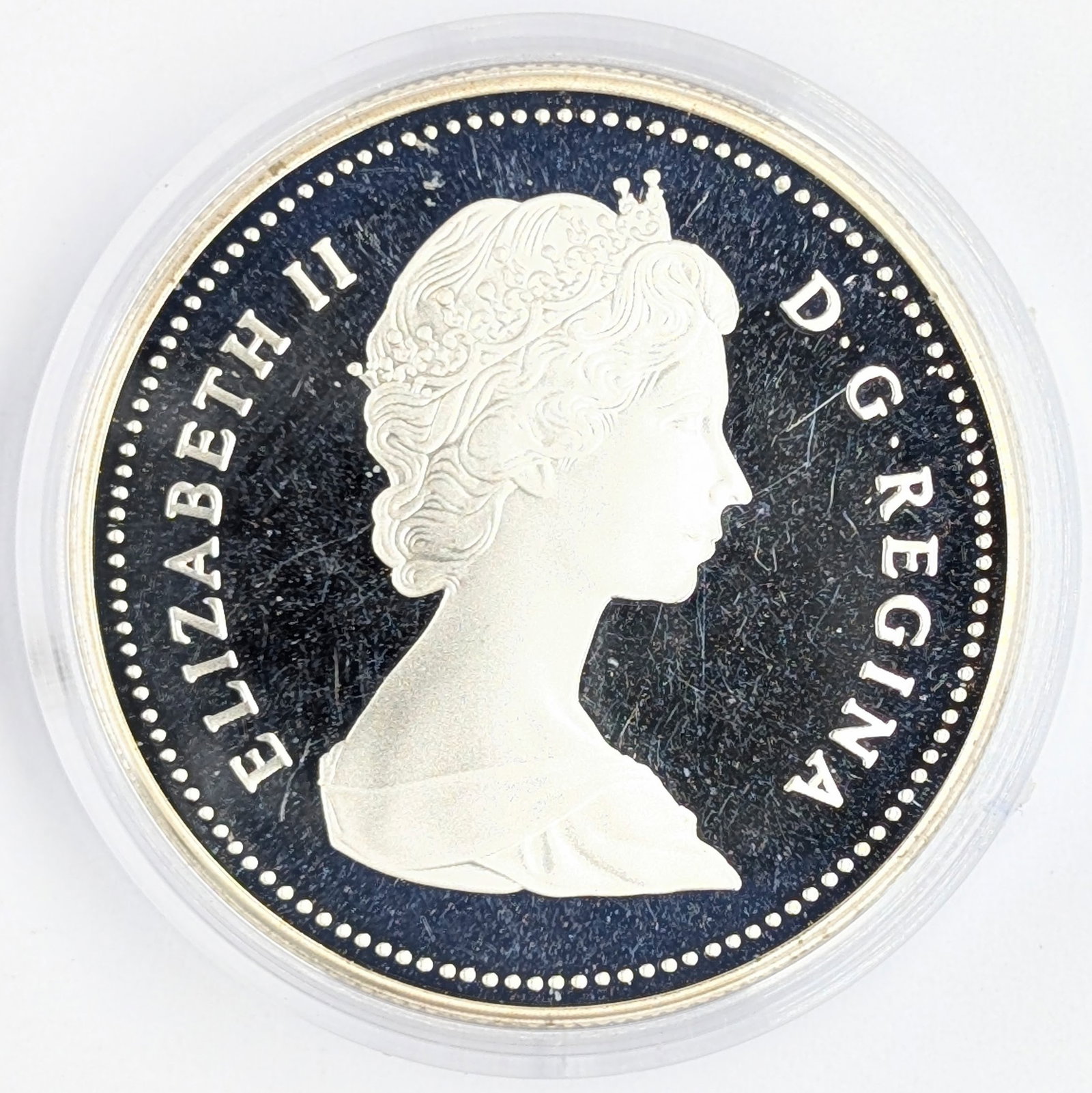 1987 Canadian Silver $1 - Uncirculated - 2