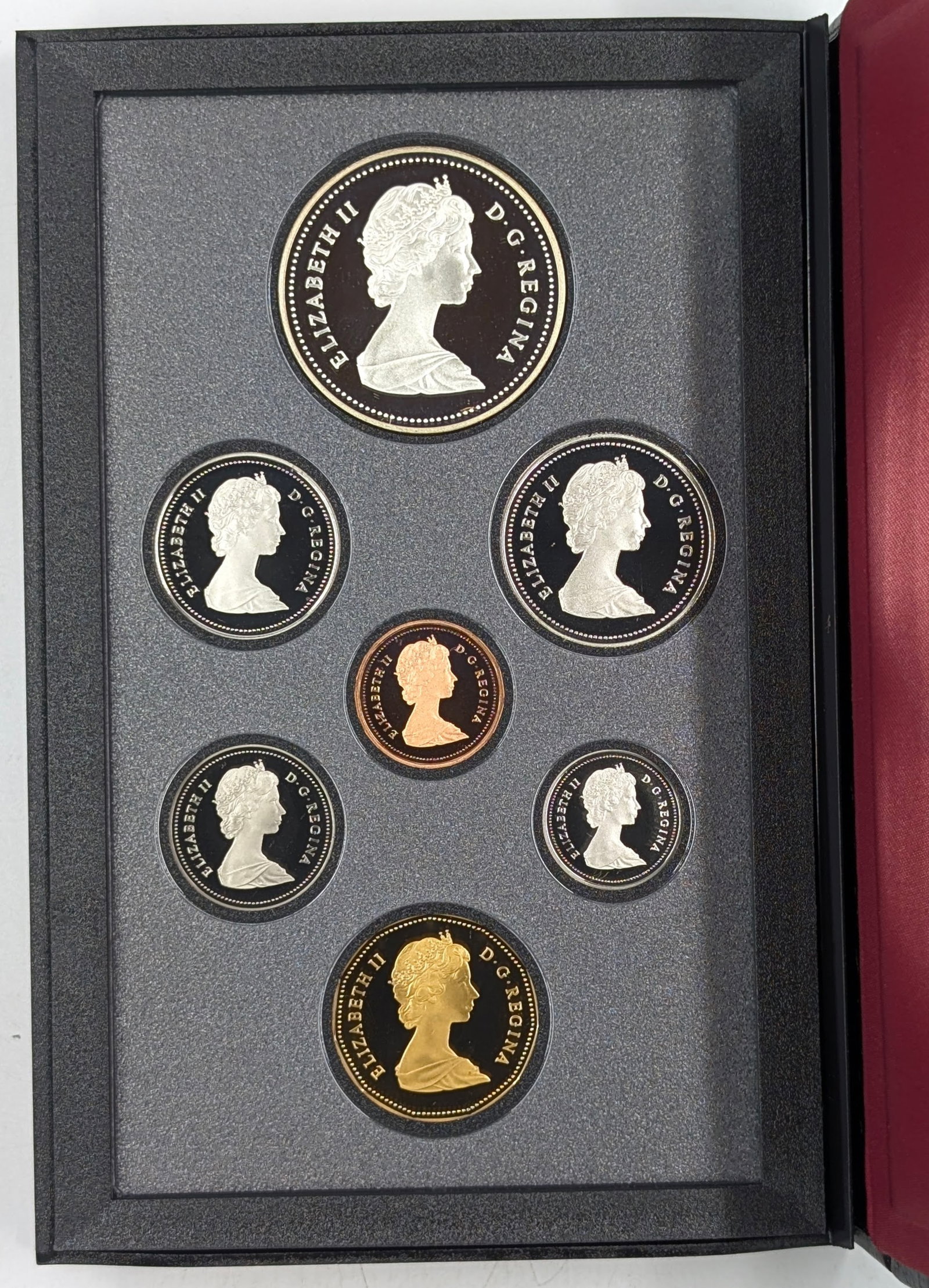 1988 Royal Canadian Mint Proof Set w/ Silver Dollar - 3