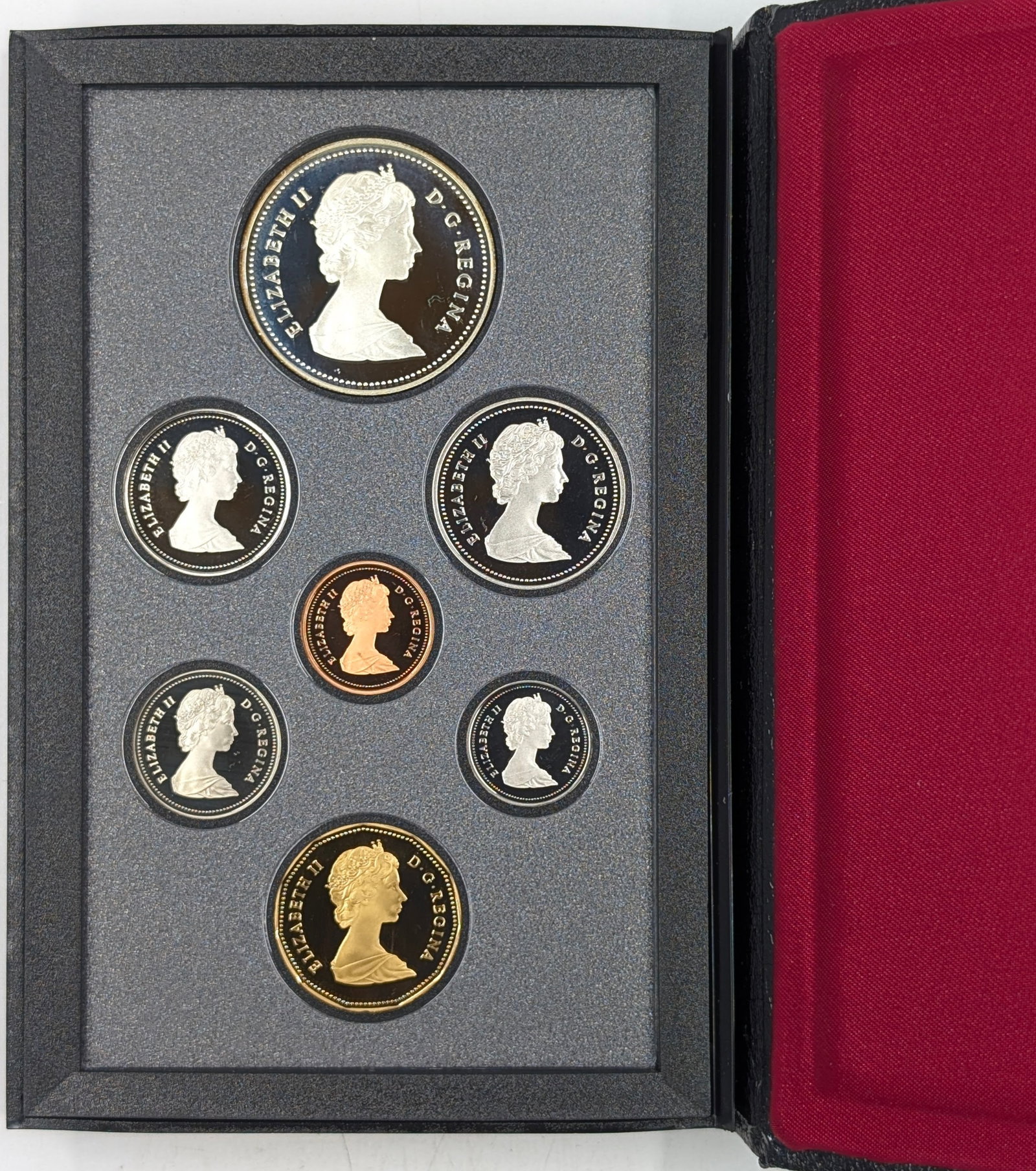 1989 Royal Canadian Mint Proof Set w/ Silver Dollar - 3