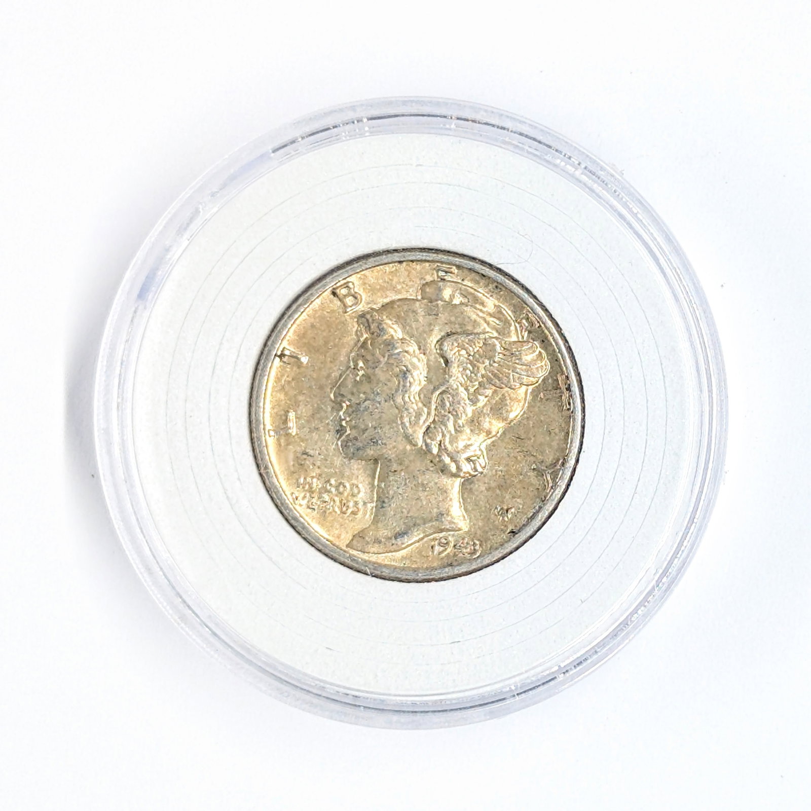 1943 Silver Mercury Dime: Silver