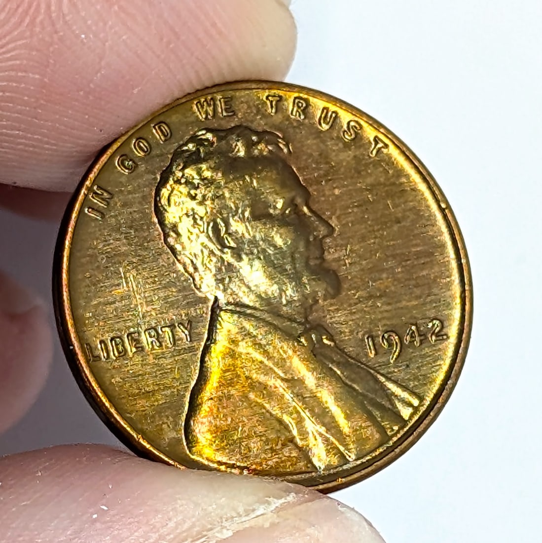 1942 Wheat Cent - Uncirculated Toned: Coin