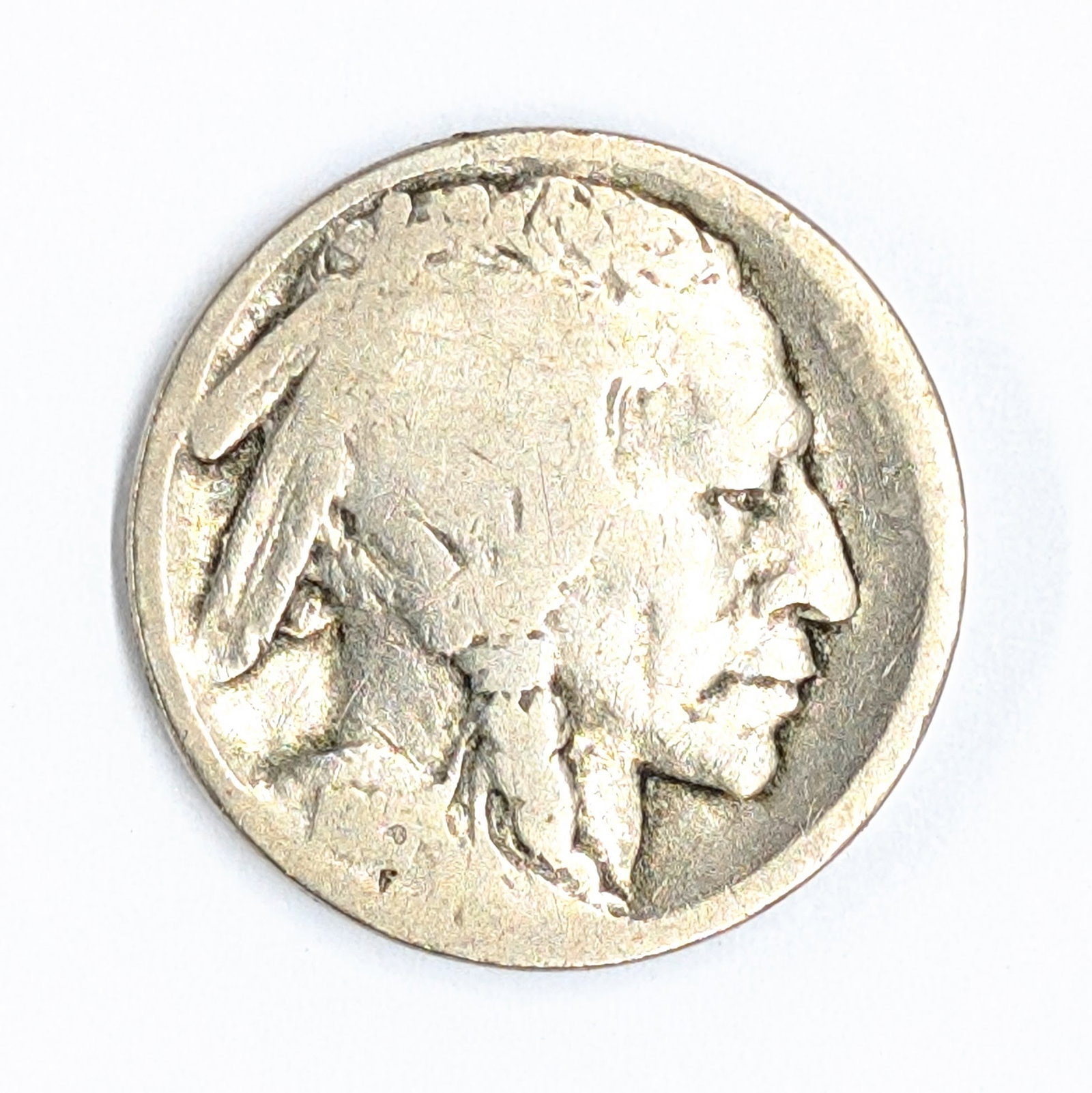 1915-S Buffalo Head Nickel - Semi-Key Date: Coin