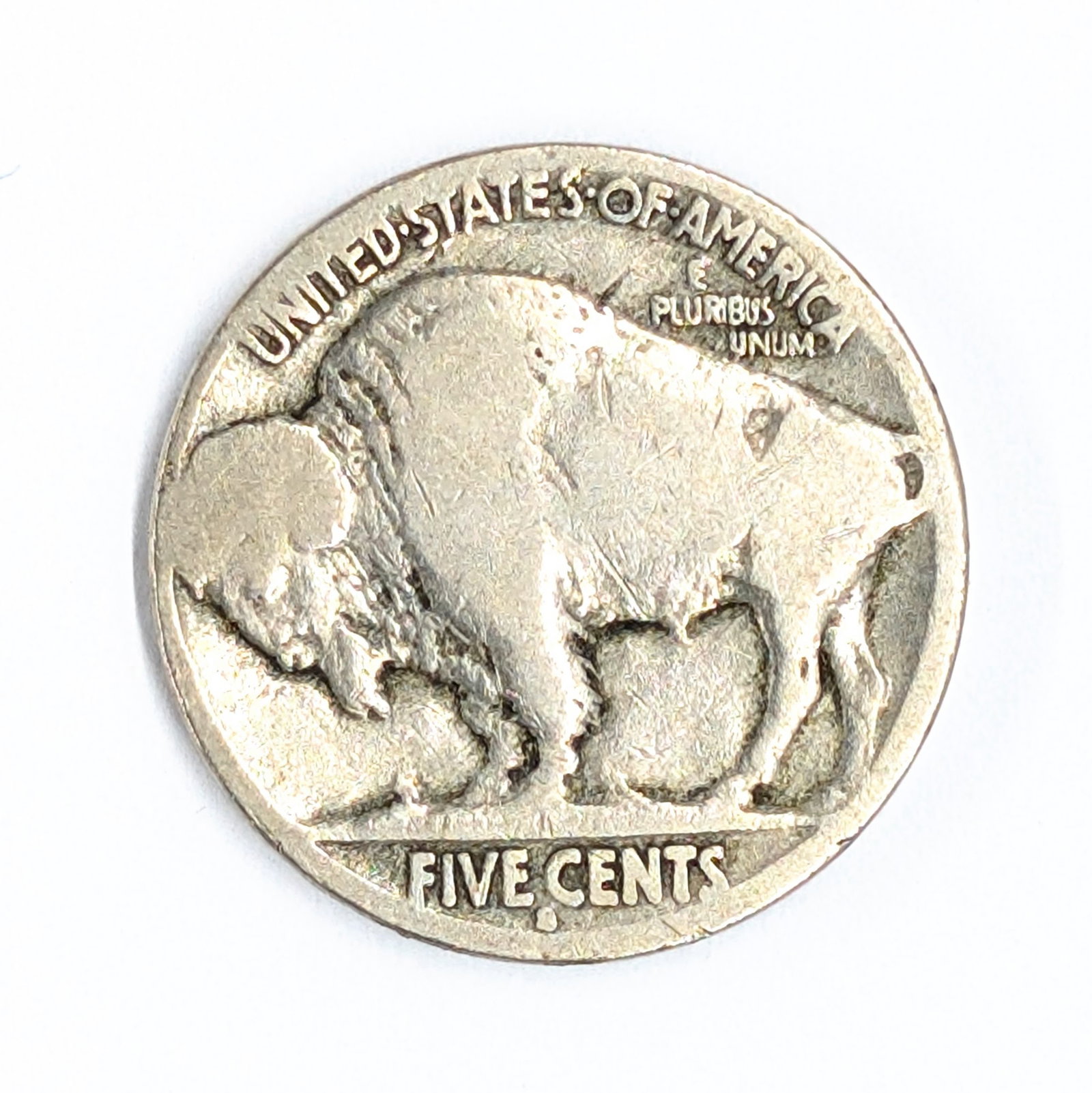 1915-S Buffalo Head Nickel - Semi-Key Date - 2