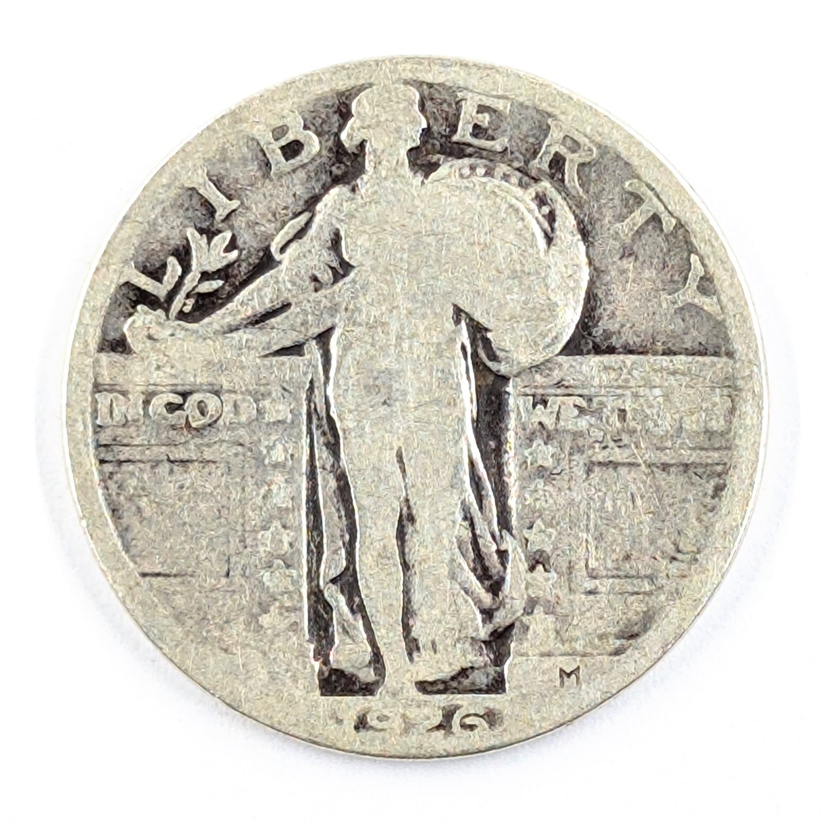 1926 Silver Standing Liberty Quarter: Silver