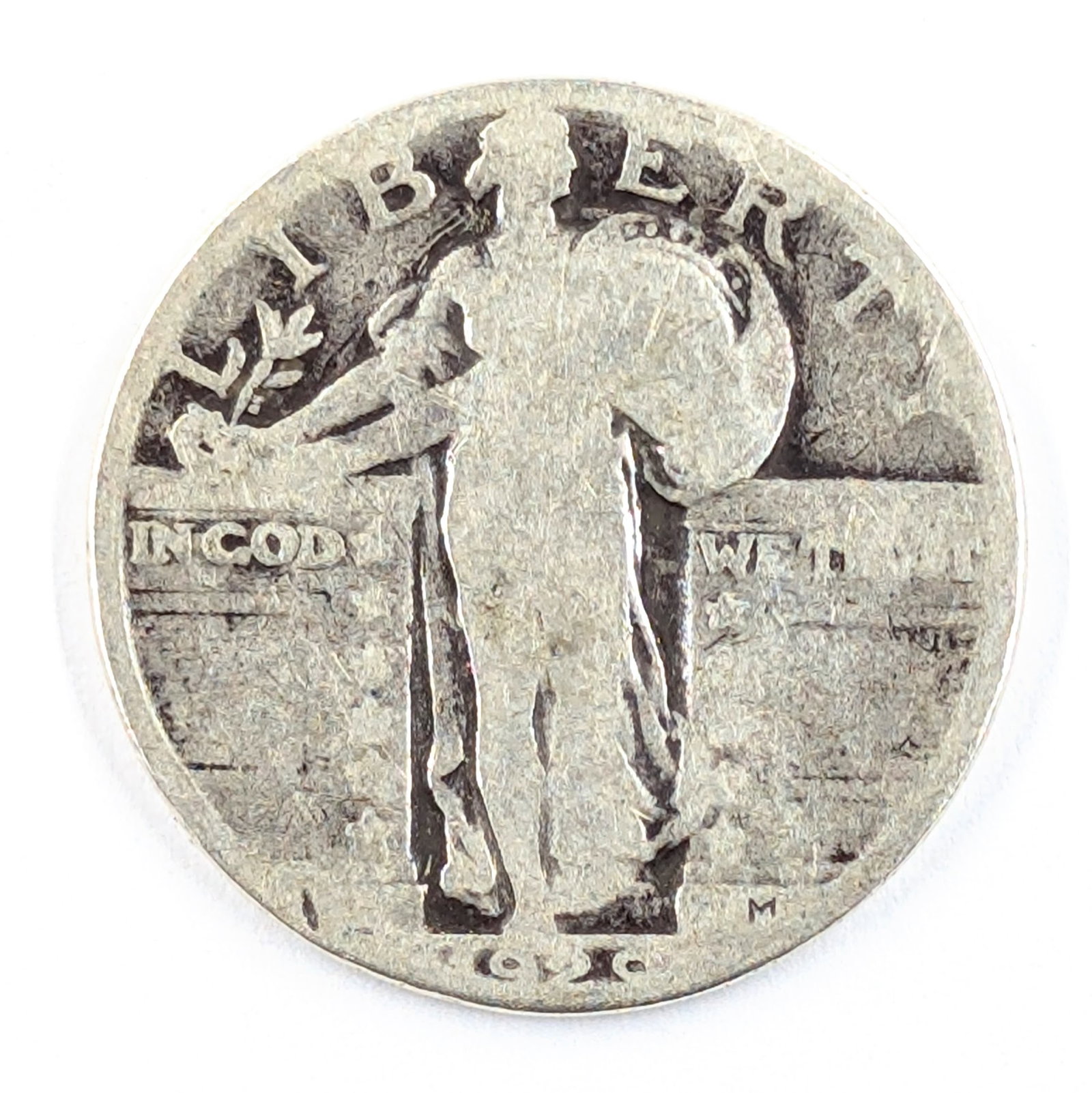 1929 Silver Standing Liberty Quarter: Silver