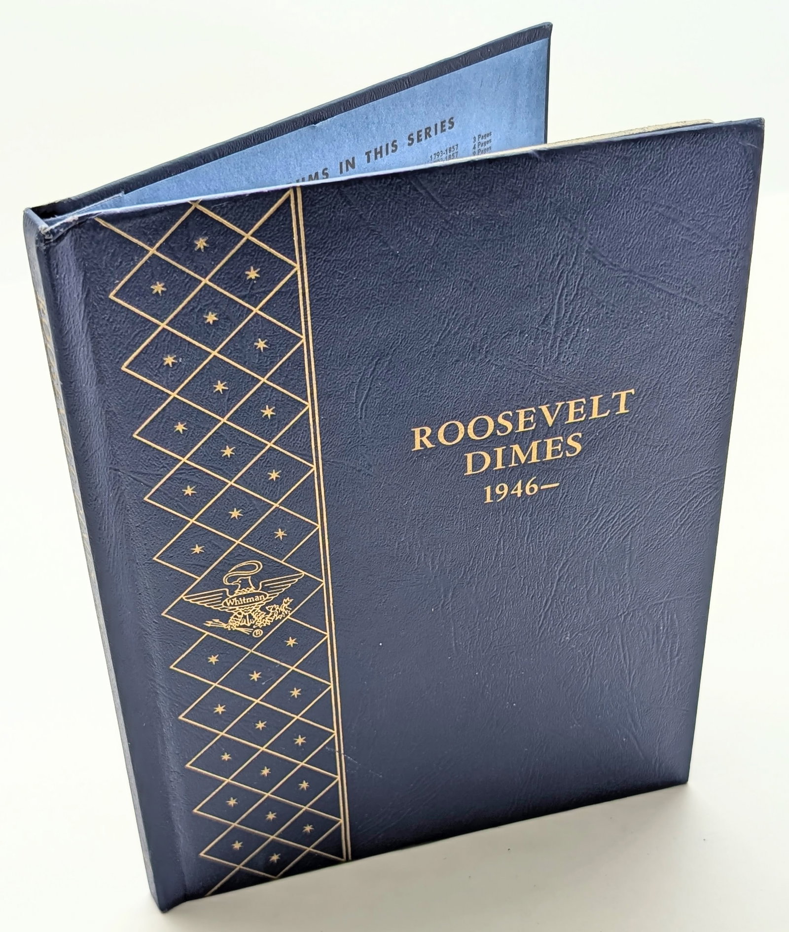 Whitman Roosevelt Dime 1946-1972 Book w/ 60 Dimes - 48 are Silver Dimes!: Silver