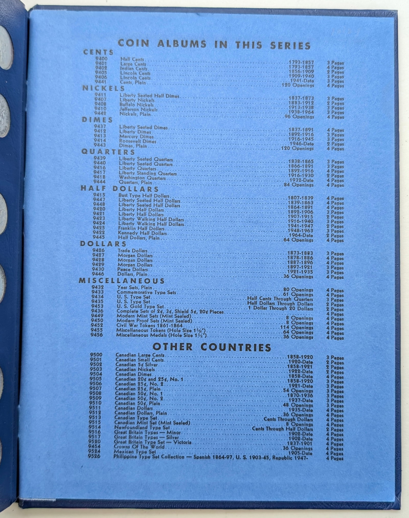 Whitman Roosevelt Dime 1946-1972 Book w/ 60 Dimes - 48 are Silver Dimes! - 4