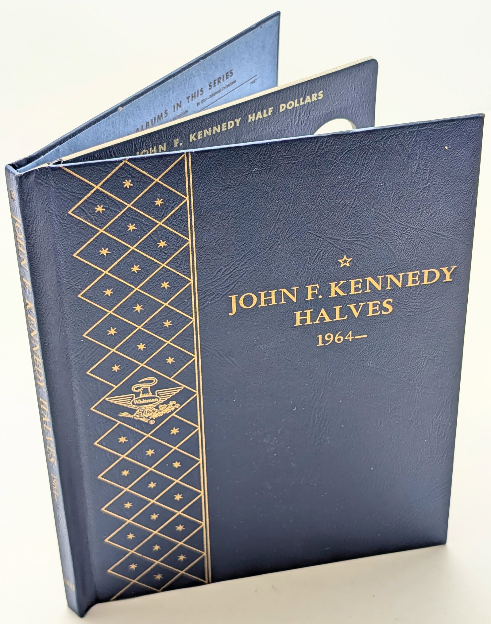 Whitman JFK Halves 1964-1980 Book w/ 19 Halves - 7 are Silver (1 of 5)