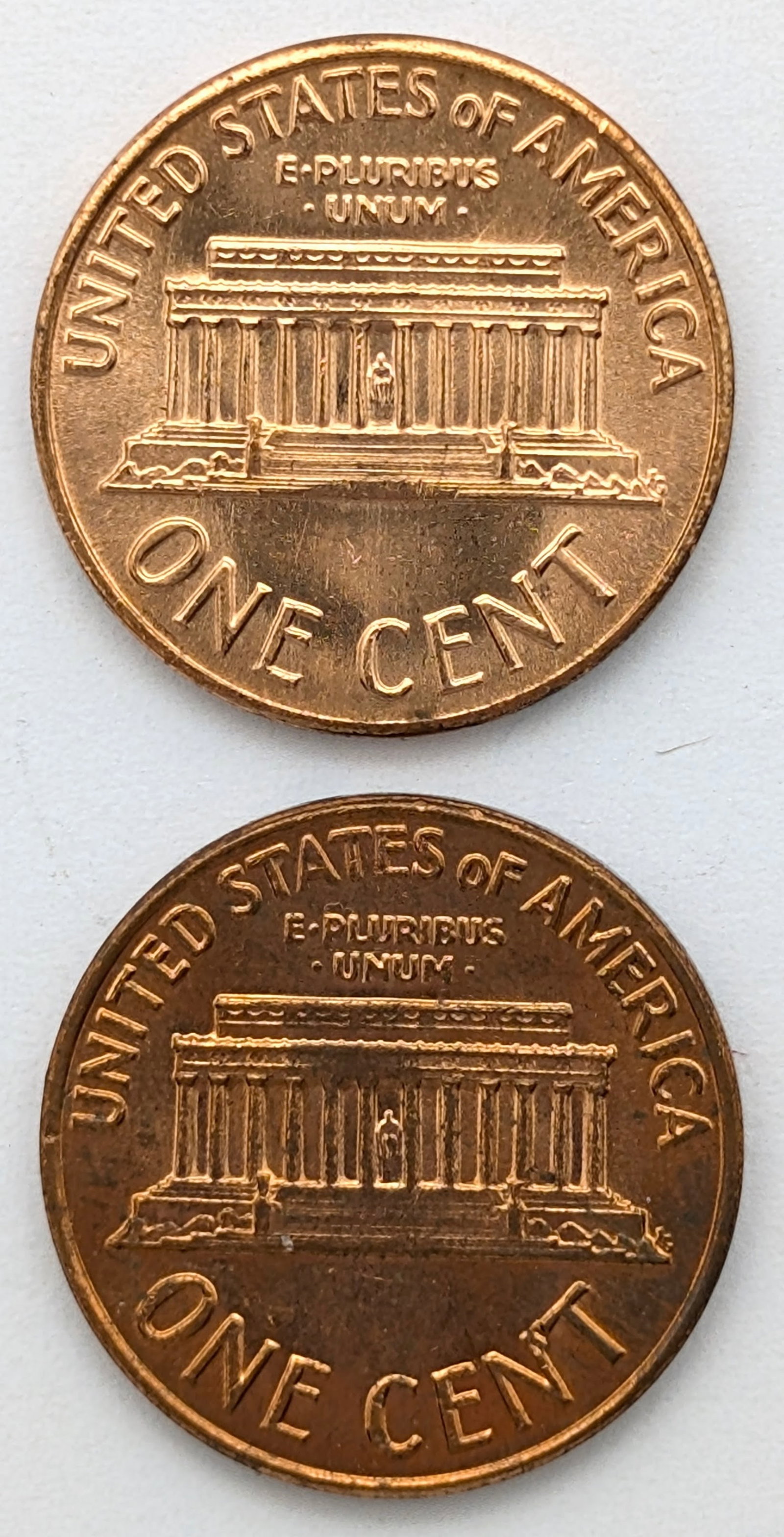 Lot of 2 Tubes of 50 (each) Lincoln Cents - Uncirculated 1971-S & 1972-S - 3