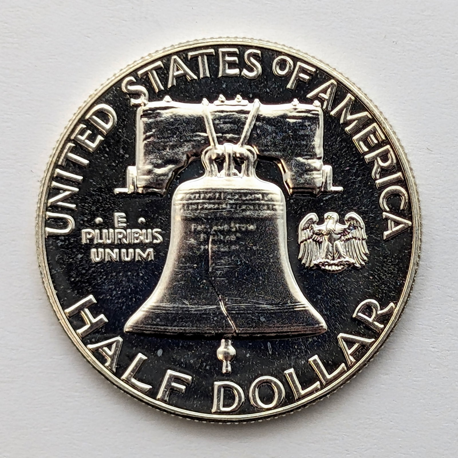1962 Silver Franklin Half Dollar - Proof Toned - 2