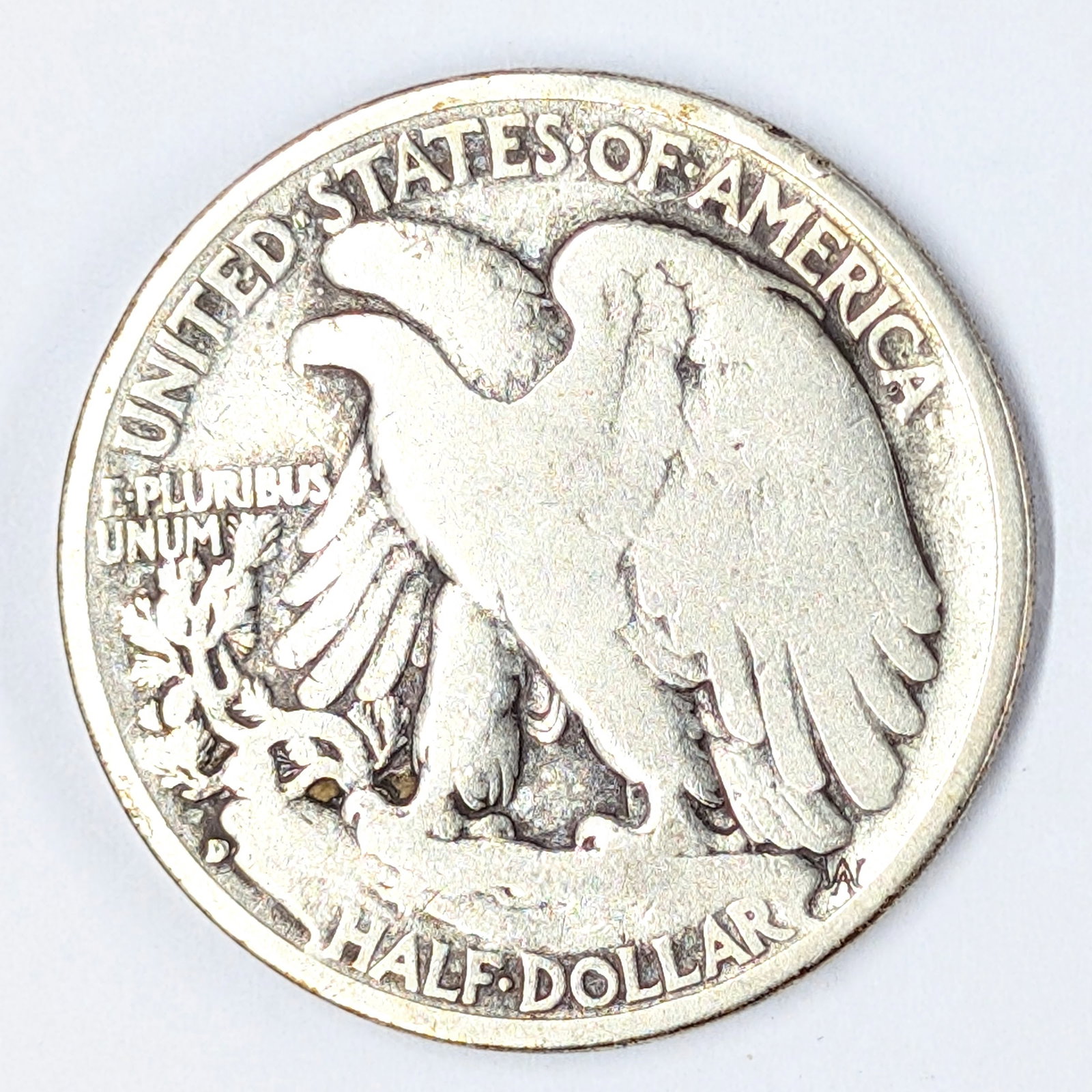 FEATURE 1938-D Silver Walking Liberty Half Dollar - Semi-Key Date - 2