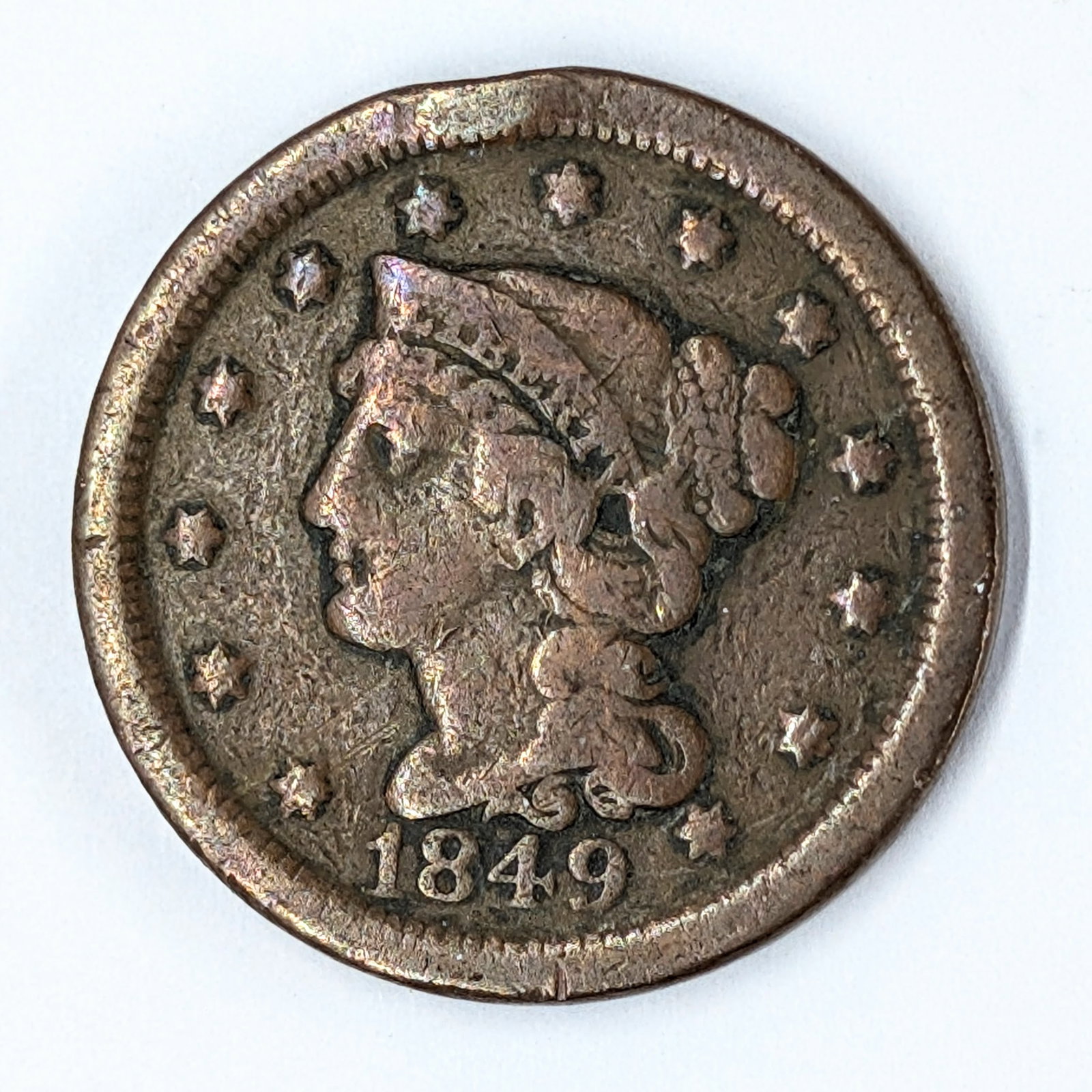 1849 Large Cent (1 of 2)