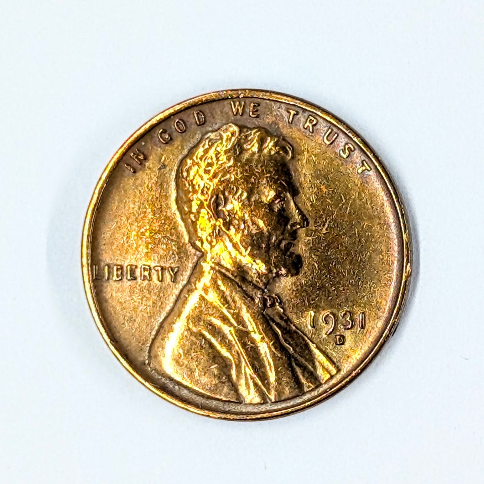 1931-D Wheat Cent - Uncirculated: Coin