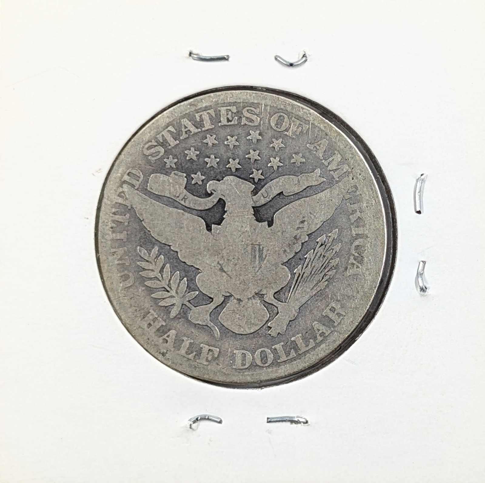 1902 Silver Barber Half Dollar - 2