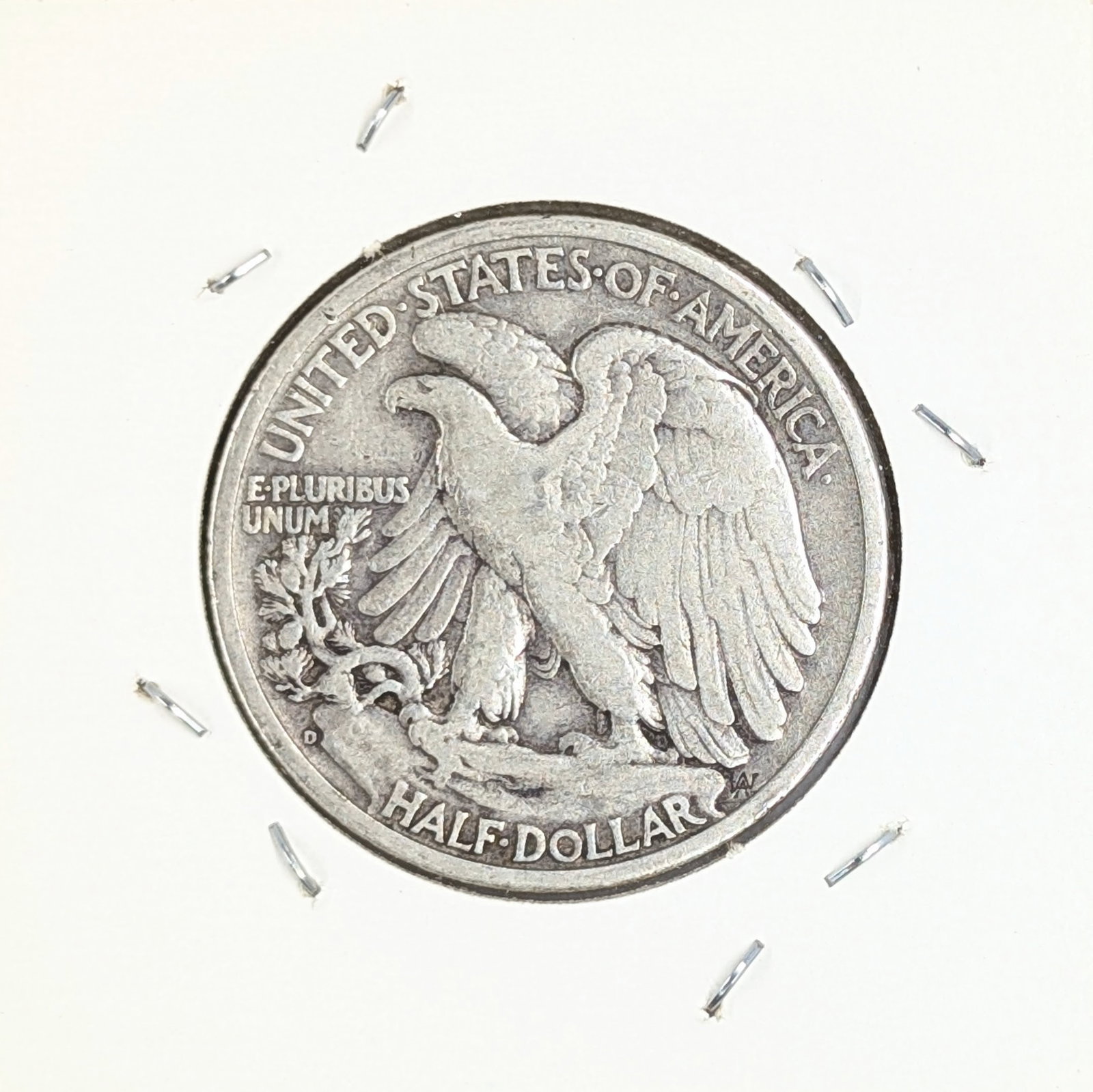 1945-D Silver Walking Liberty Half Dollar - 2
