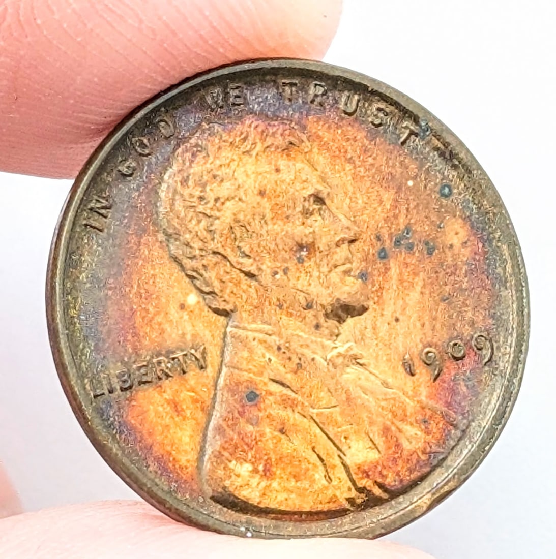 FEATURE 1909 VDB Cent - Beautifully Toned, Semi-Key Date: FEATURE