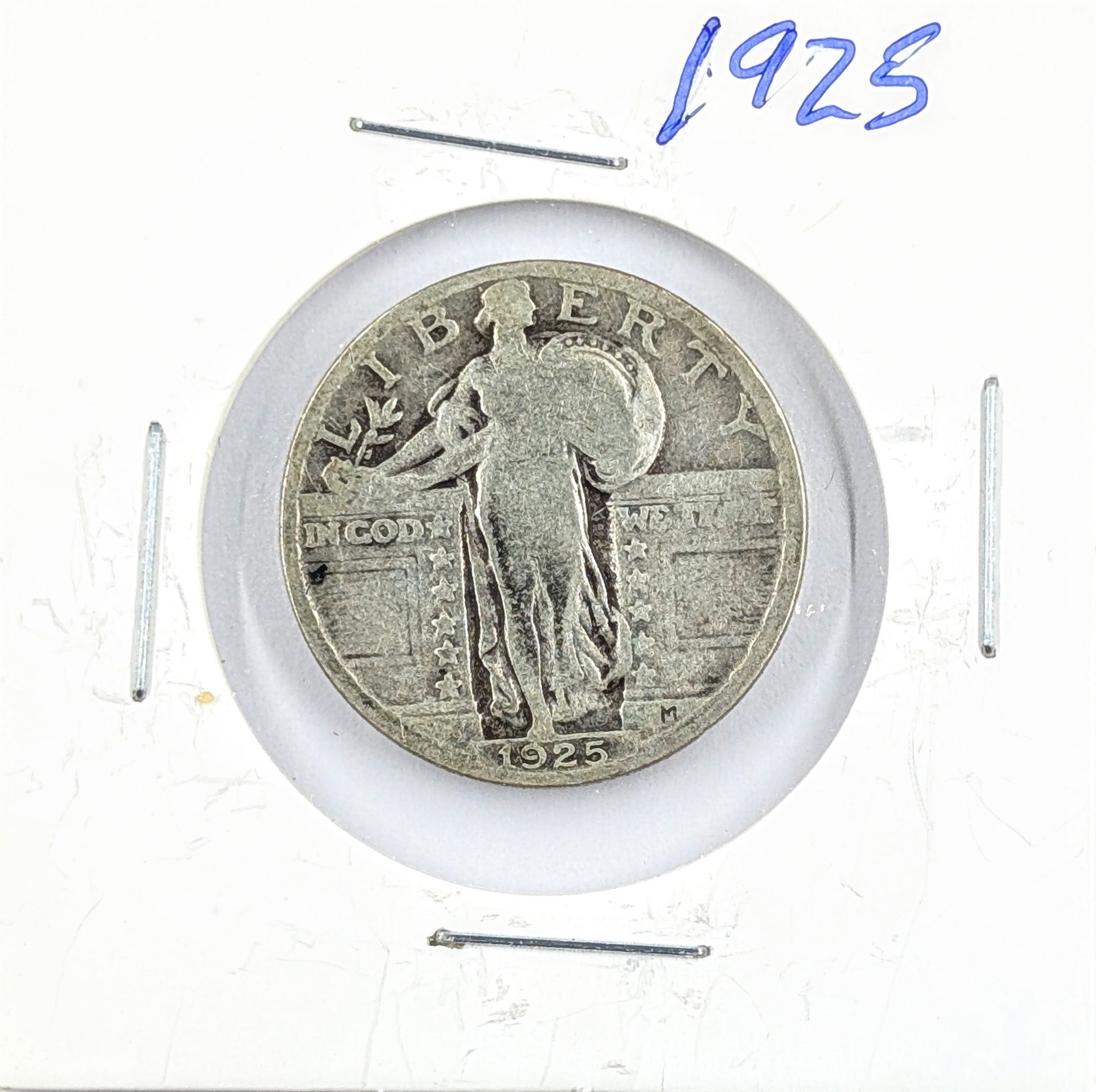 1925 Silver Standing Liberty Quarter: Silver