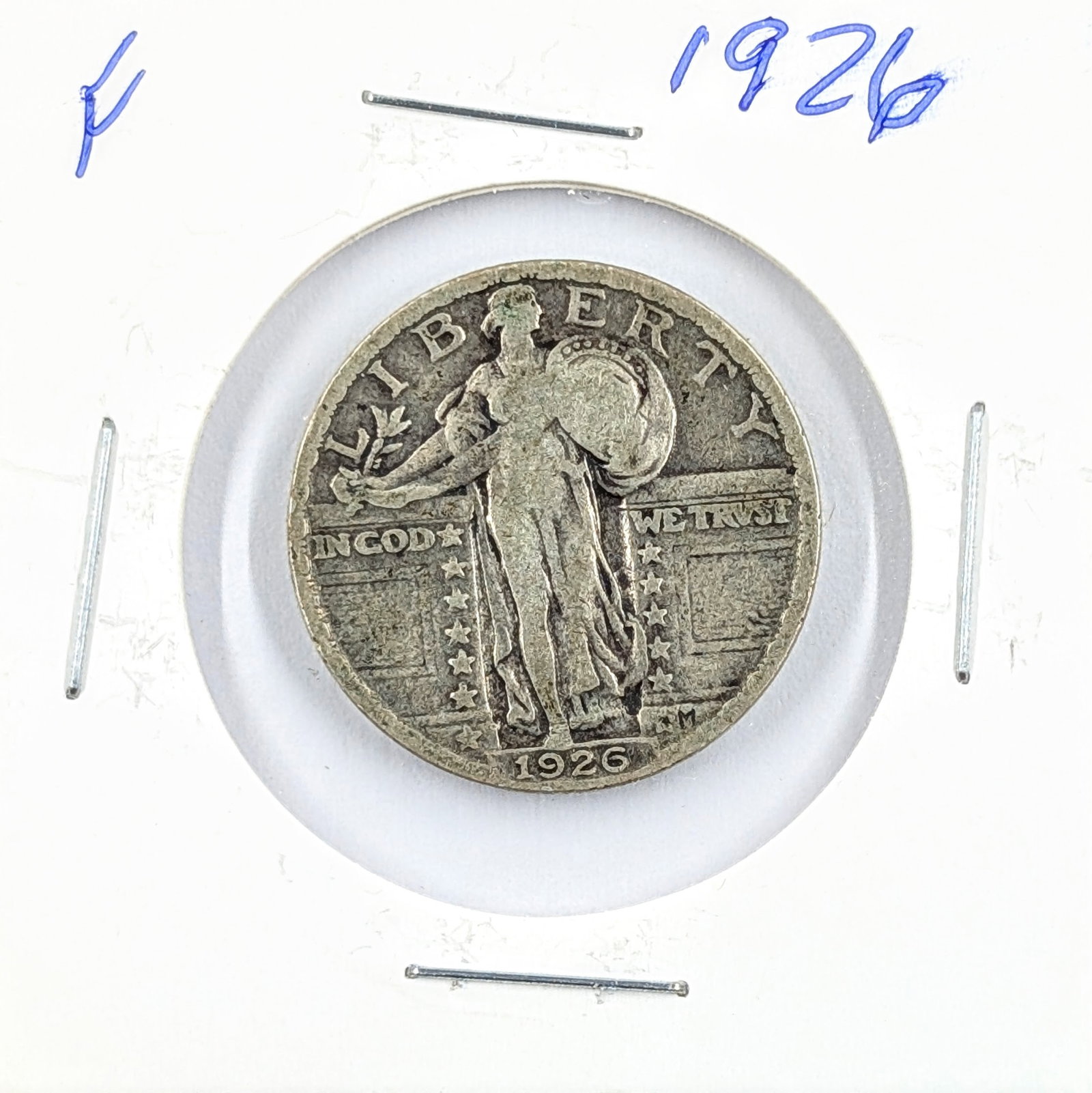 1926 Silver Standing Liberty Quarter: Silver