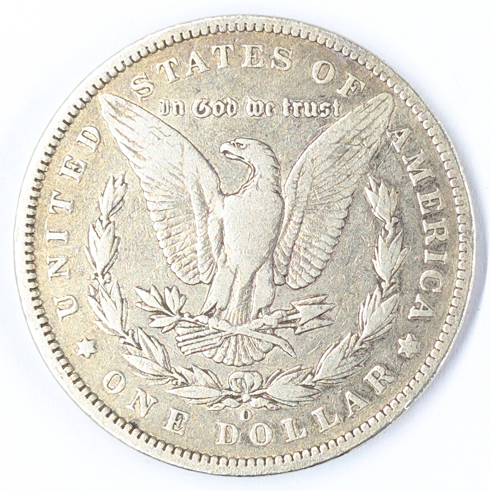 1896-O Morgan Silver Dollar - Toned - 2