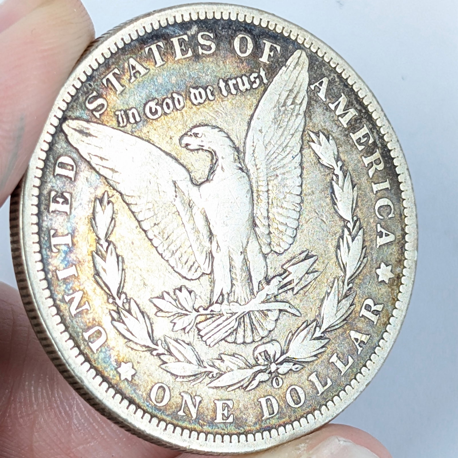 1899-O Morgan Silver Dollar - Toned - 3