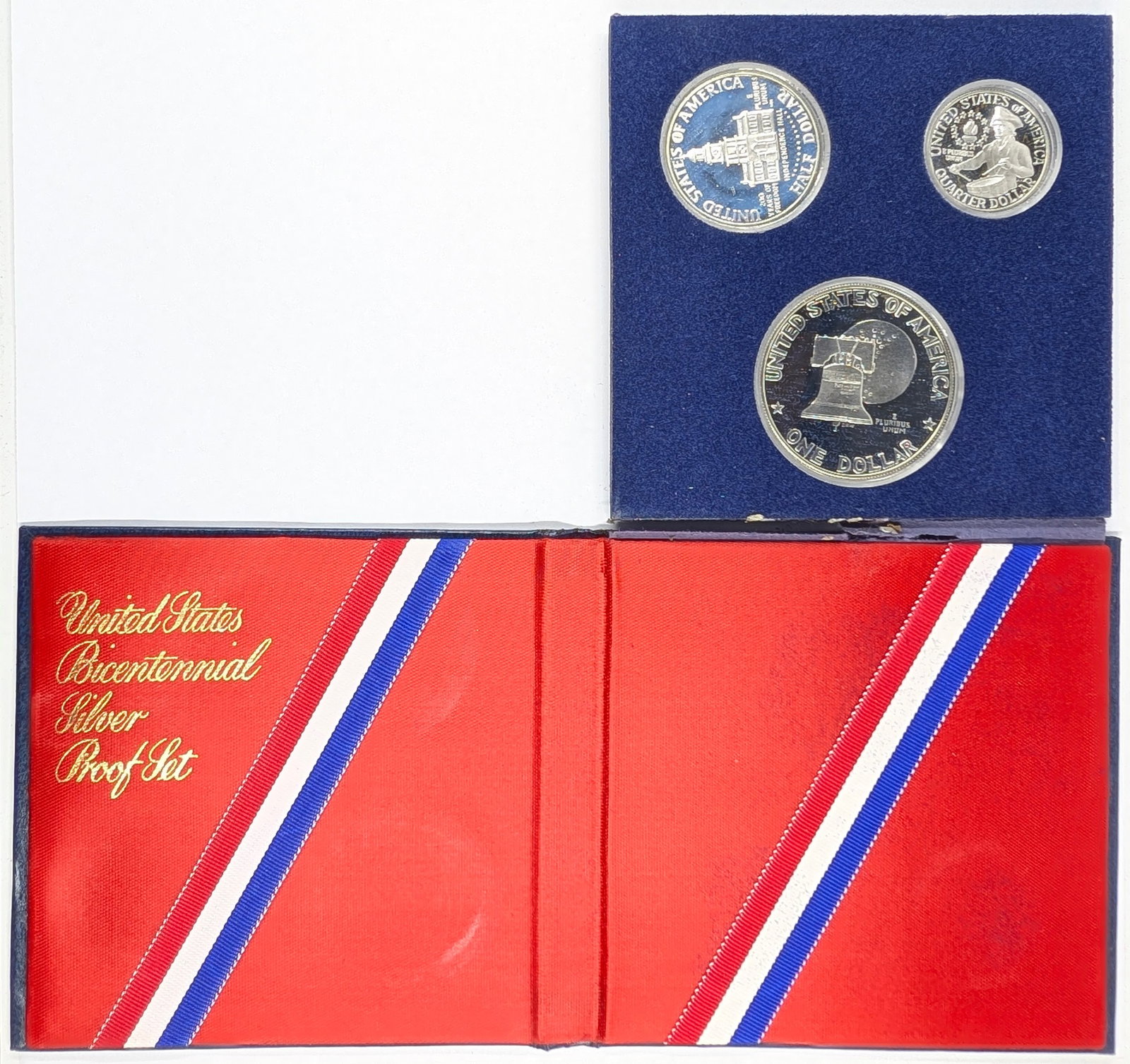 1976 US Mint Bicentennial Silver Proof 3-Coin Set - 2