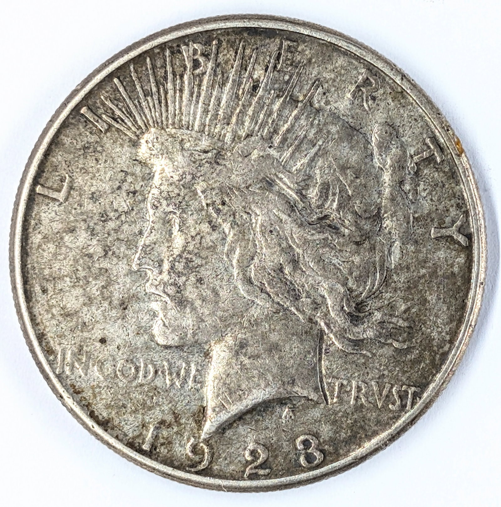 1923-S Silver Peace Dollar: Silver