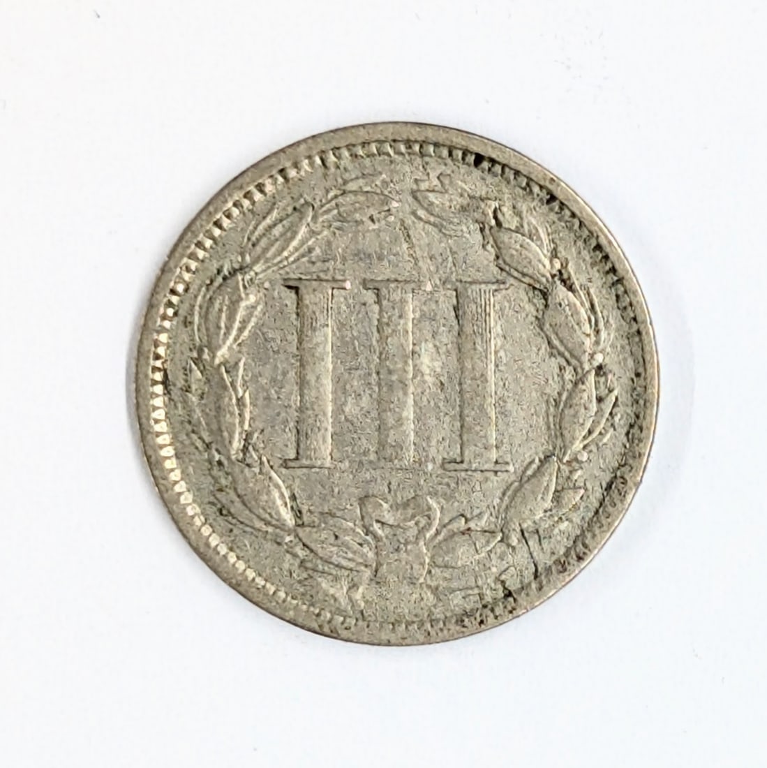 1866 Three Cent Nickel - 2