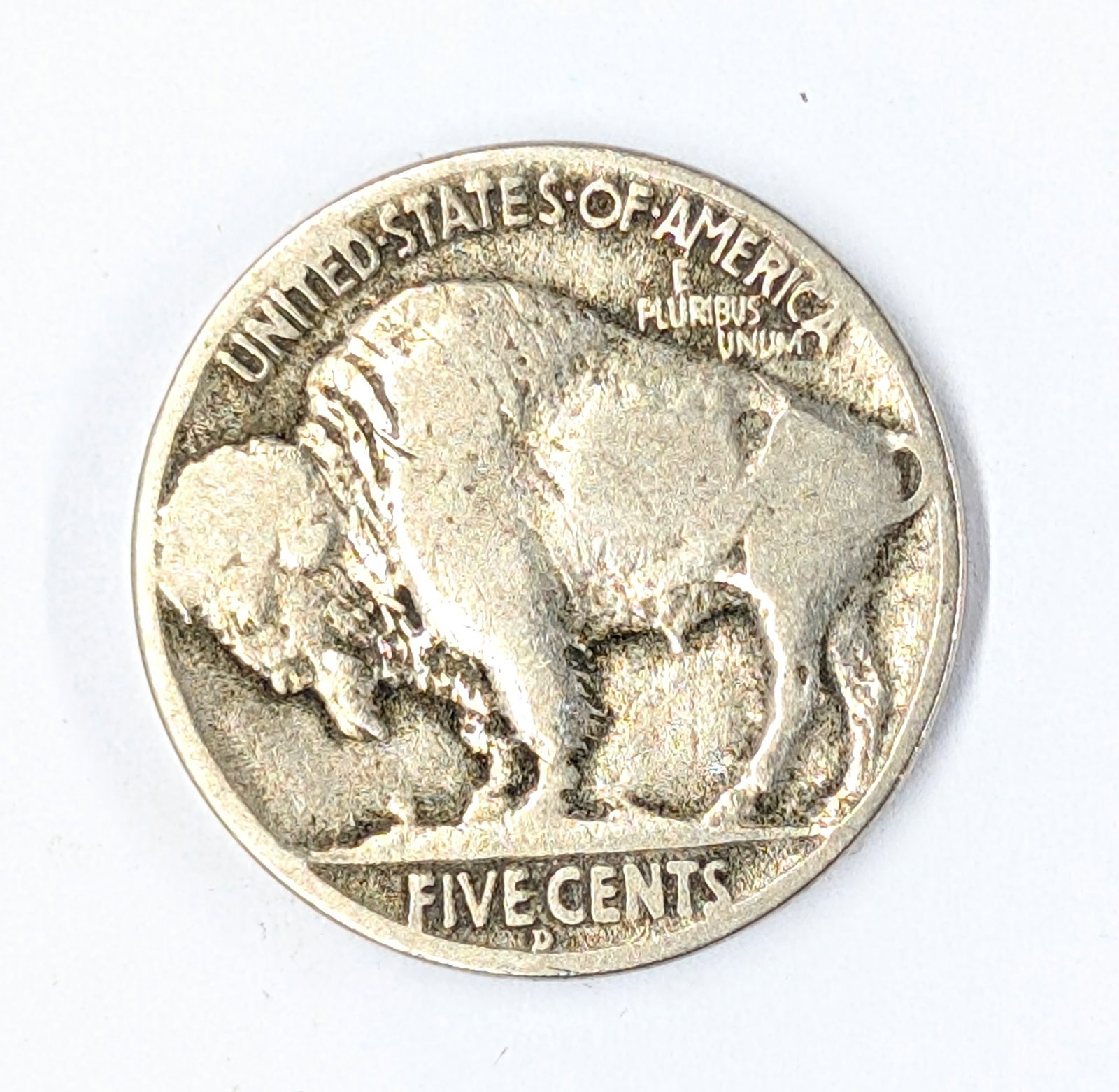1917-D Buffalo Head Nickel - Semi-Key Date - 2