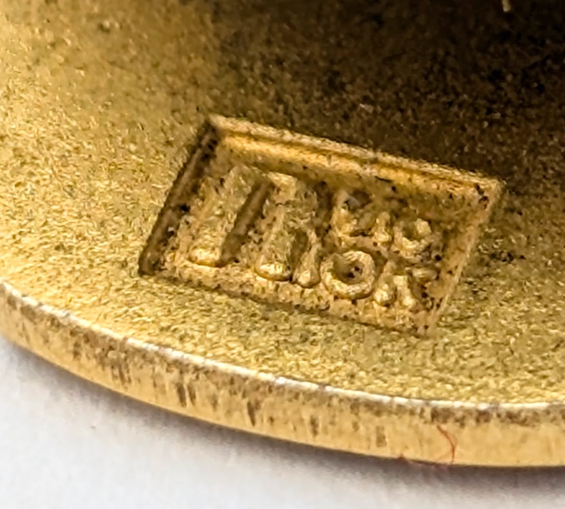 10k Gold Filled Greenville Hospital System Employee Pin - 4