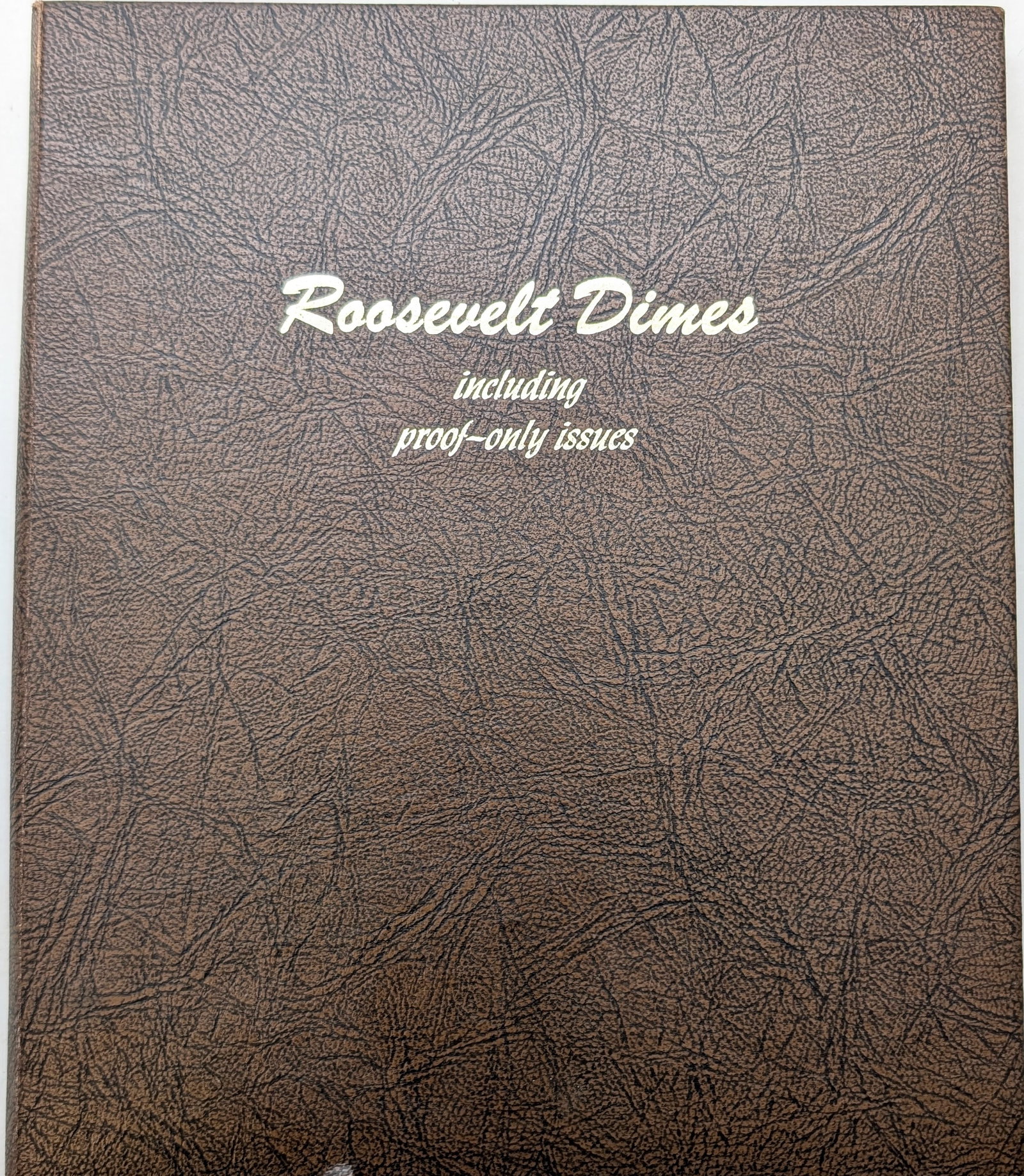 Dansco Roosevelt Dimes 1946-1980 Book w/ 44 Dimes - 7 Silver Dimes, Mostly Proofs - 6