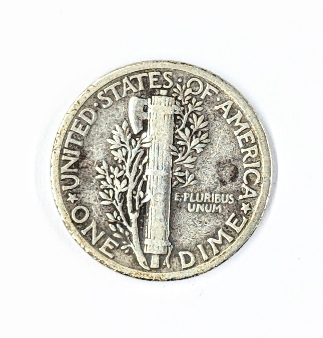 1927 Silver Mercury Dime - 2