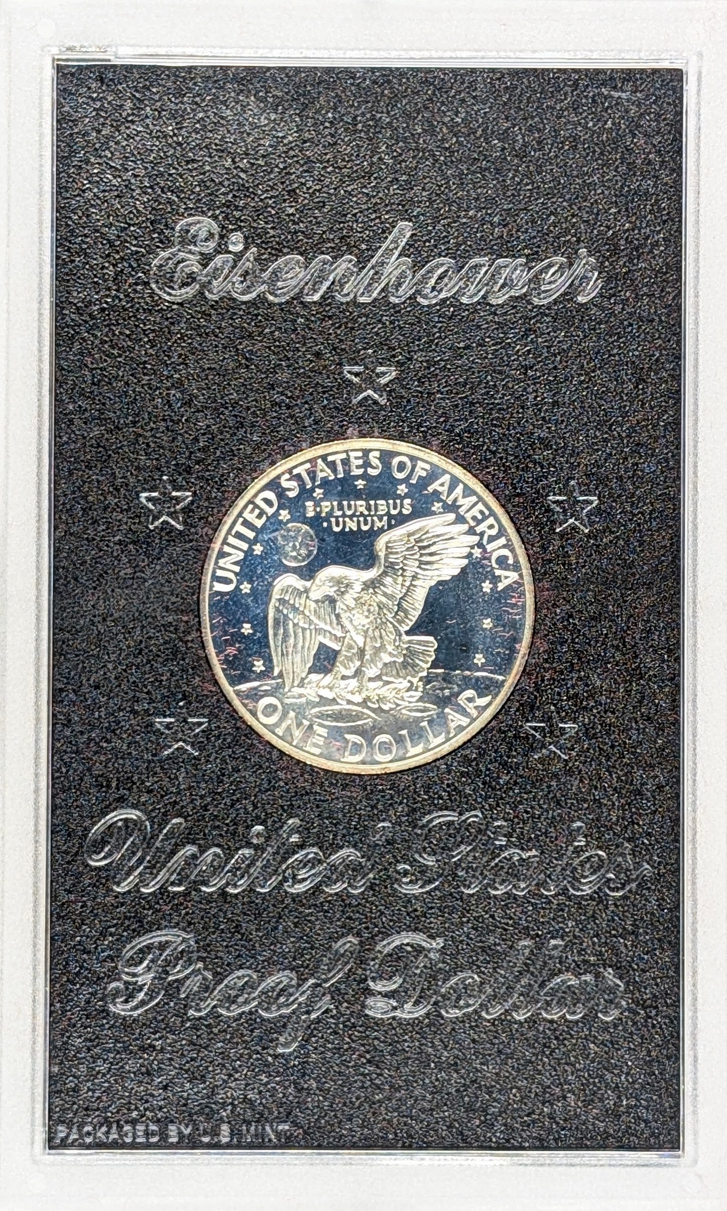 1971 Eisenhower " Ike" Proof Silver Dollar - 3